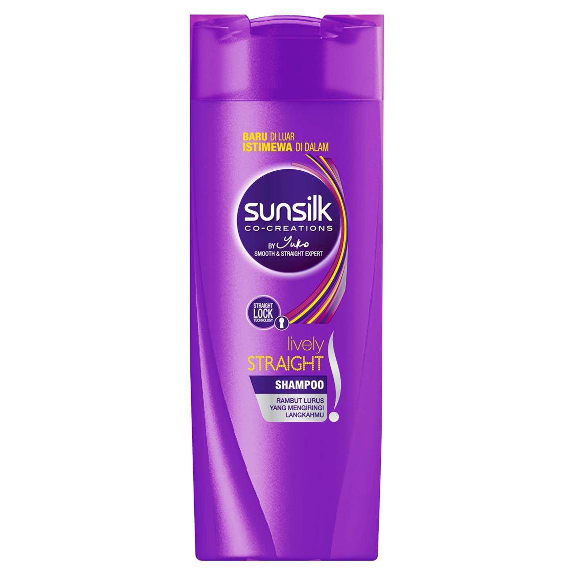 Sunsilk  SHAMPOO/2IN1  LIVELY STRAIGHT  70ML packshot