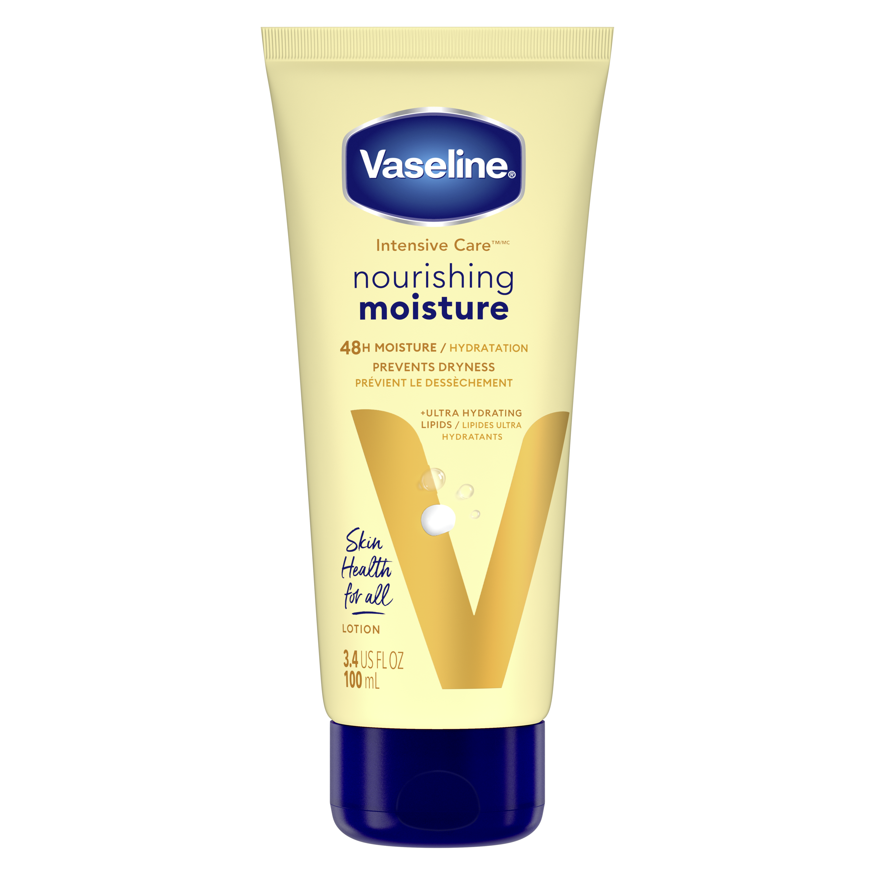 Vaseline® Intensive Care™ Nourishing Moisture Lotion front of pack
