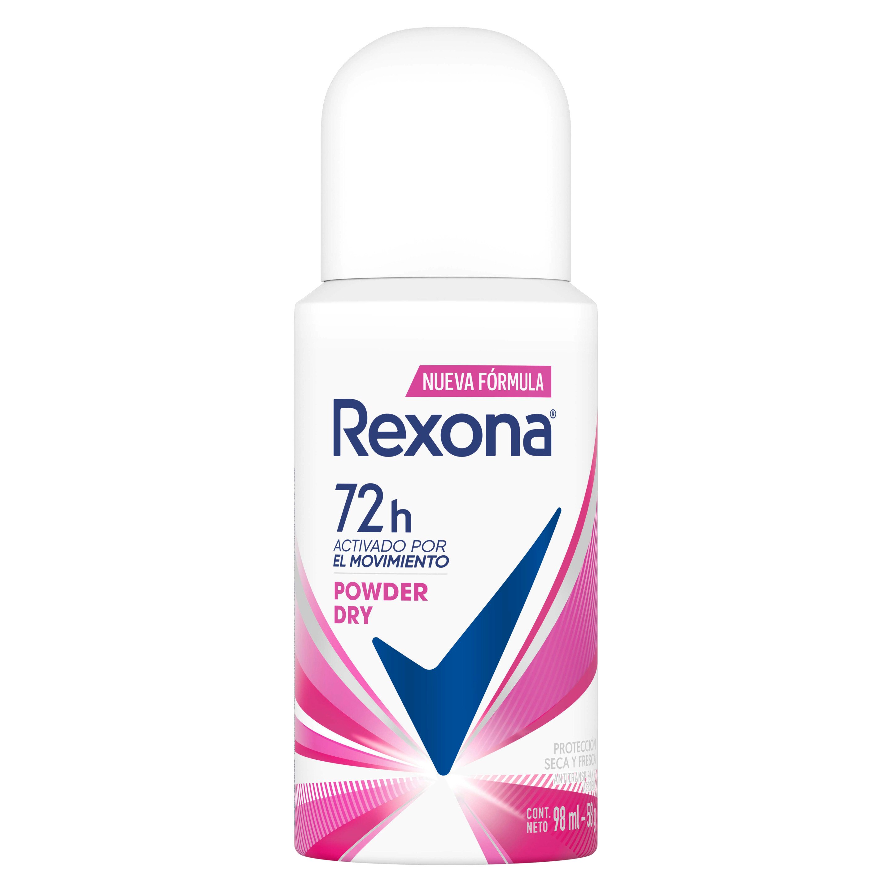Powder Dry Aerosol l Rexona | Rexona® México
