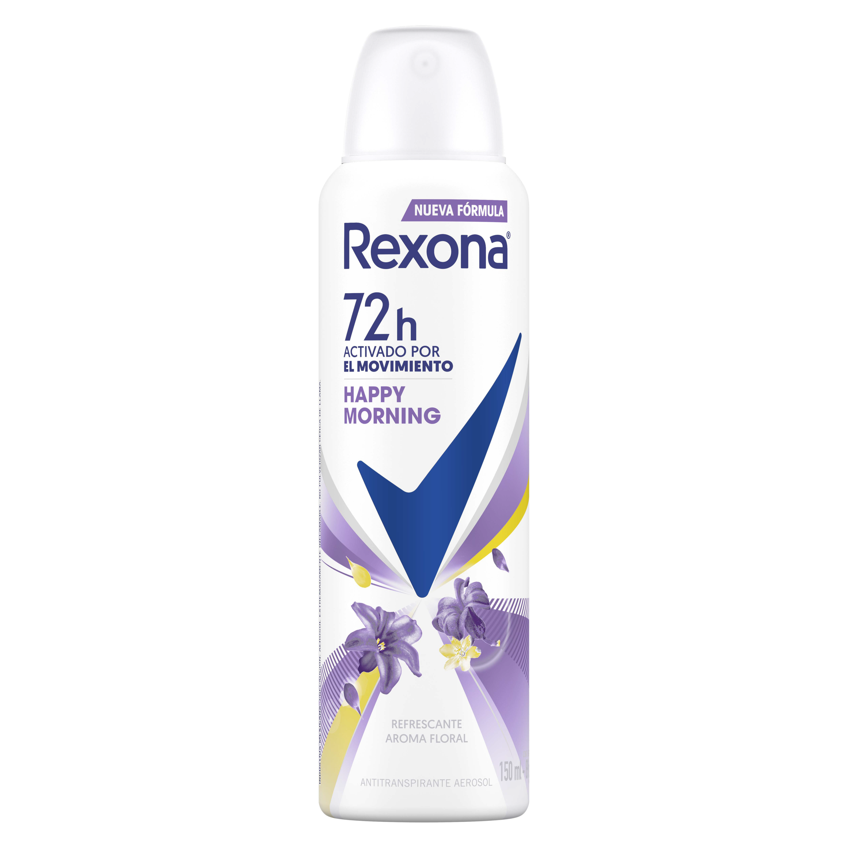 Antitranspirante Rexona ® Happy Morning en Aerosol para Mujer 150 ml