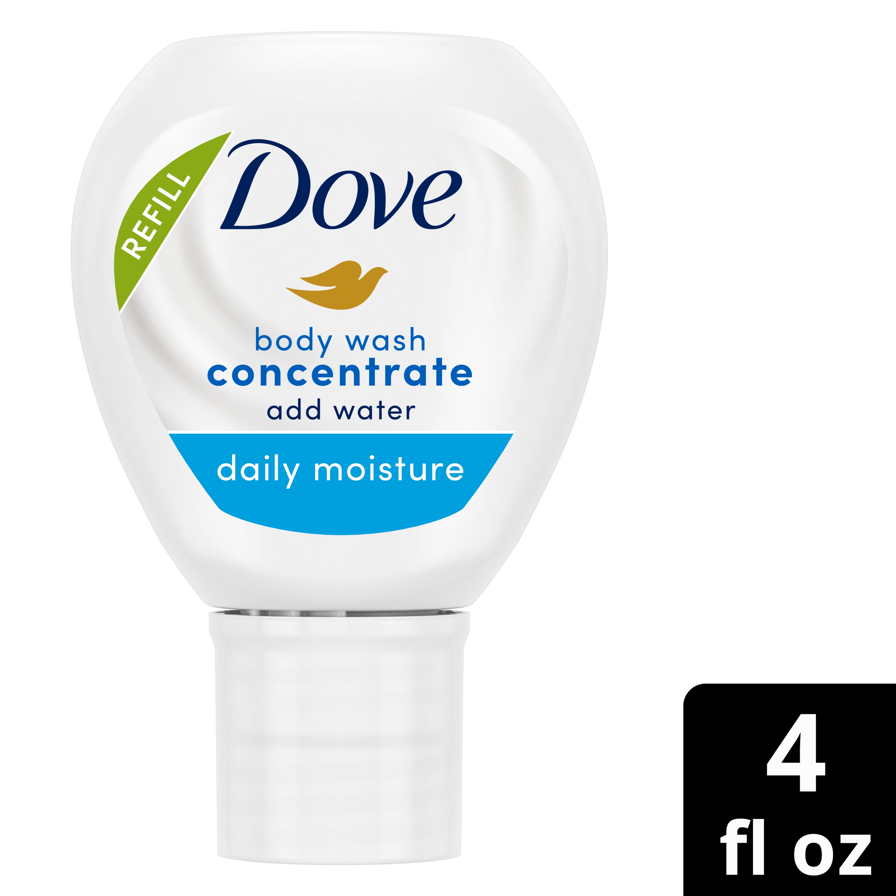 Dove Body Wash Concentrate Refill Daily Moisture 118 mL