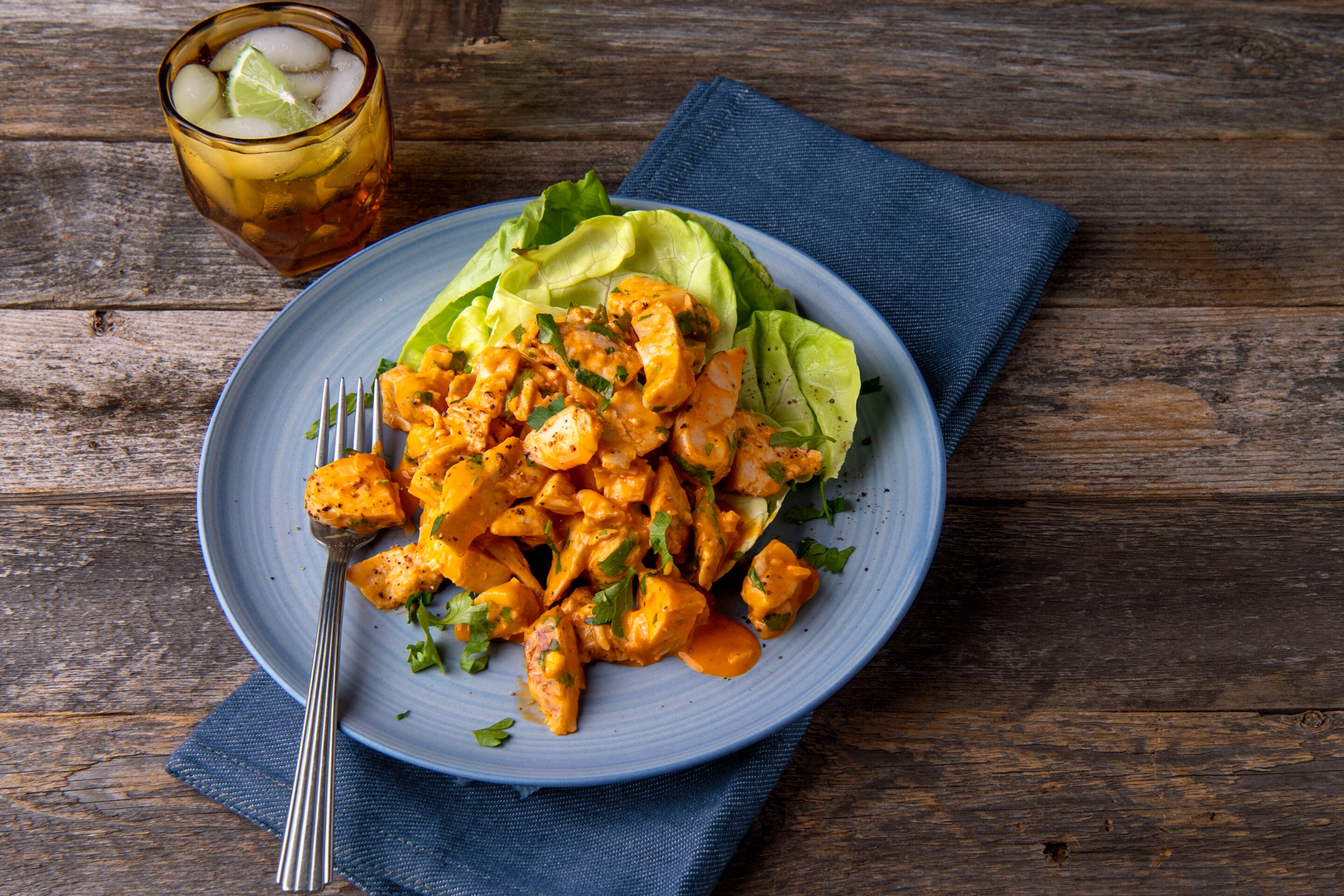Spicy Chimichurri Chicken Salad