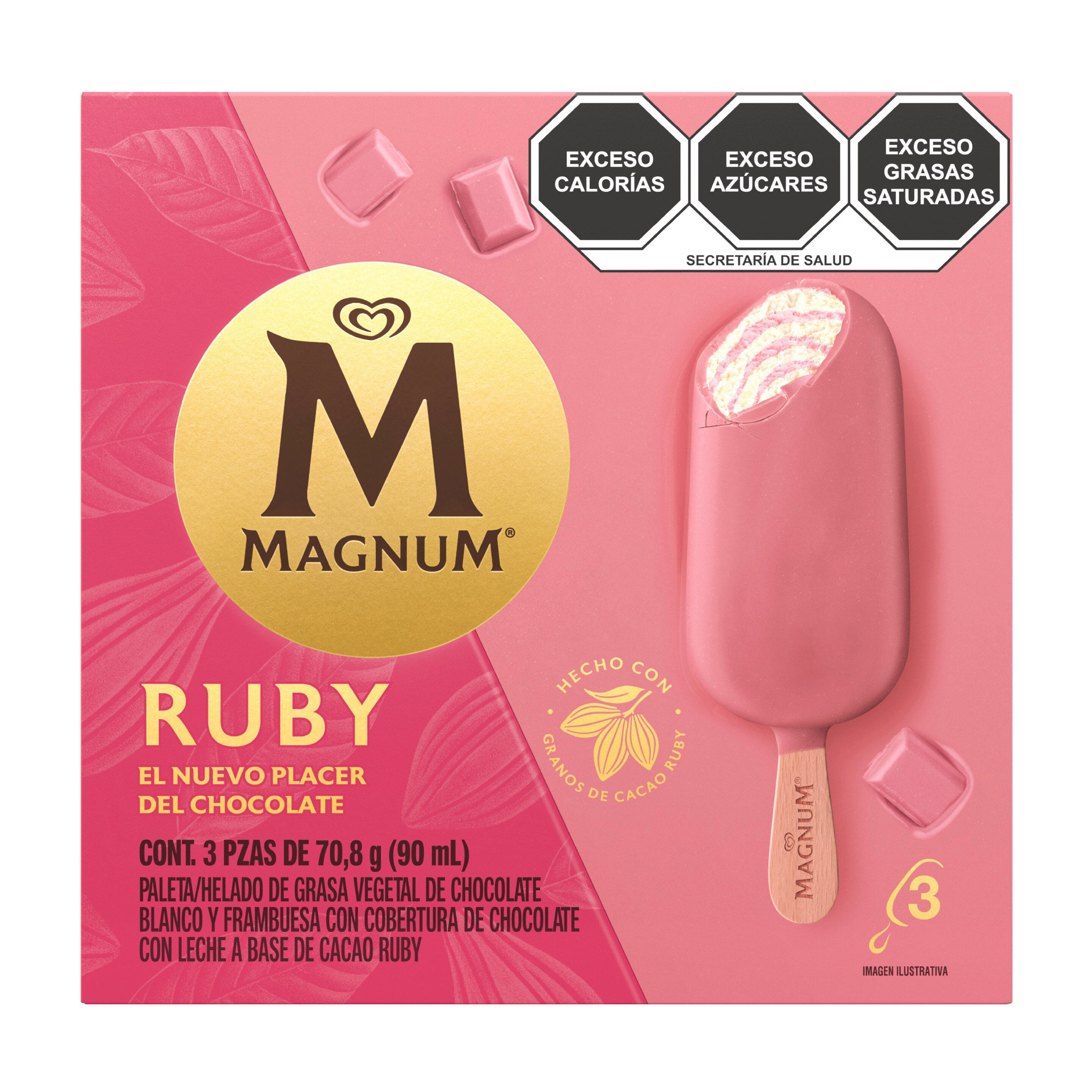 Magnum Ruby x3