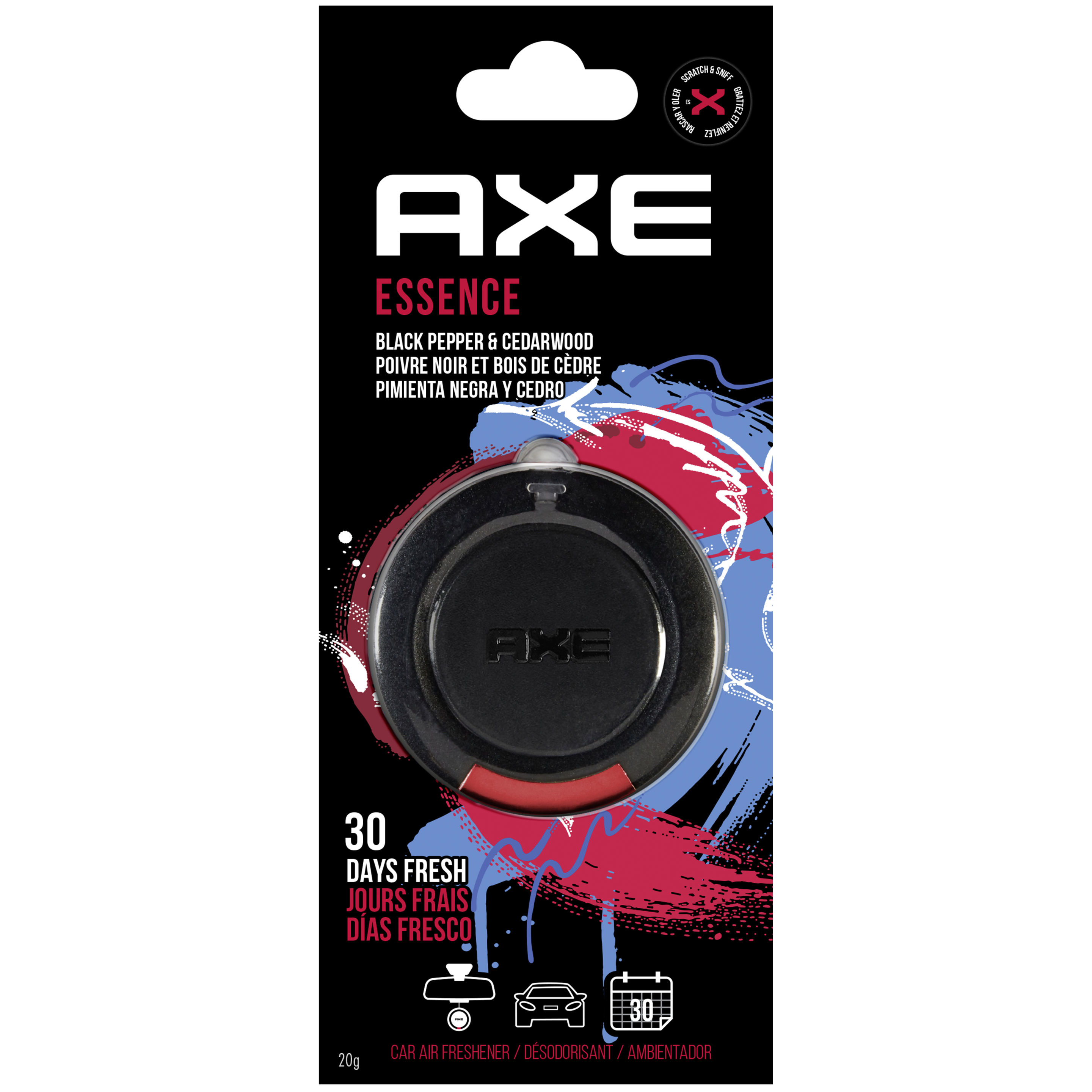 AXE 3D Hanging Air Freshener, Fahrzeugpflege