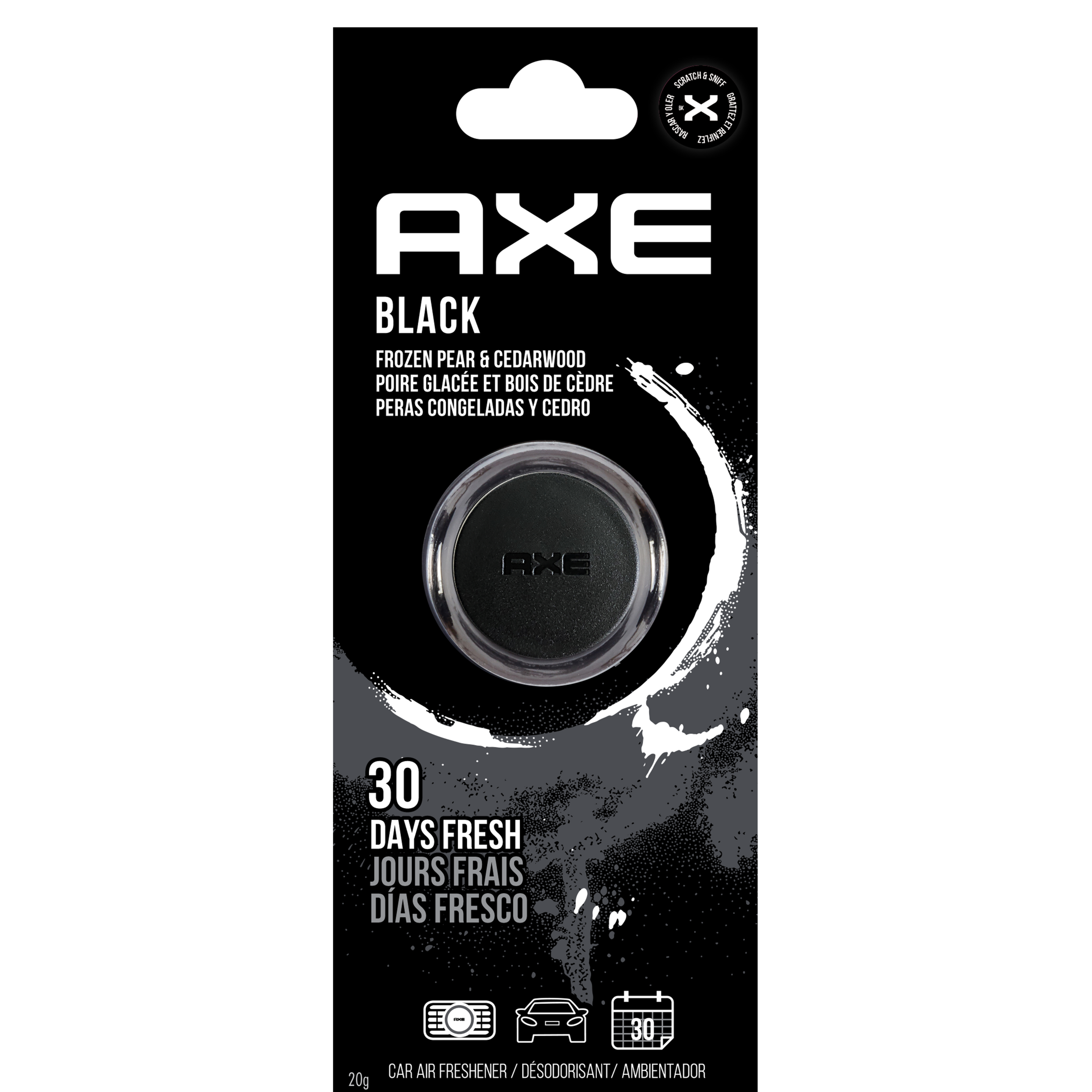 AXE Black Mini Vent Car Air Freshener