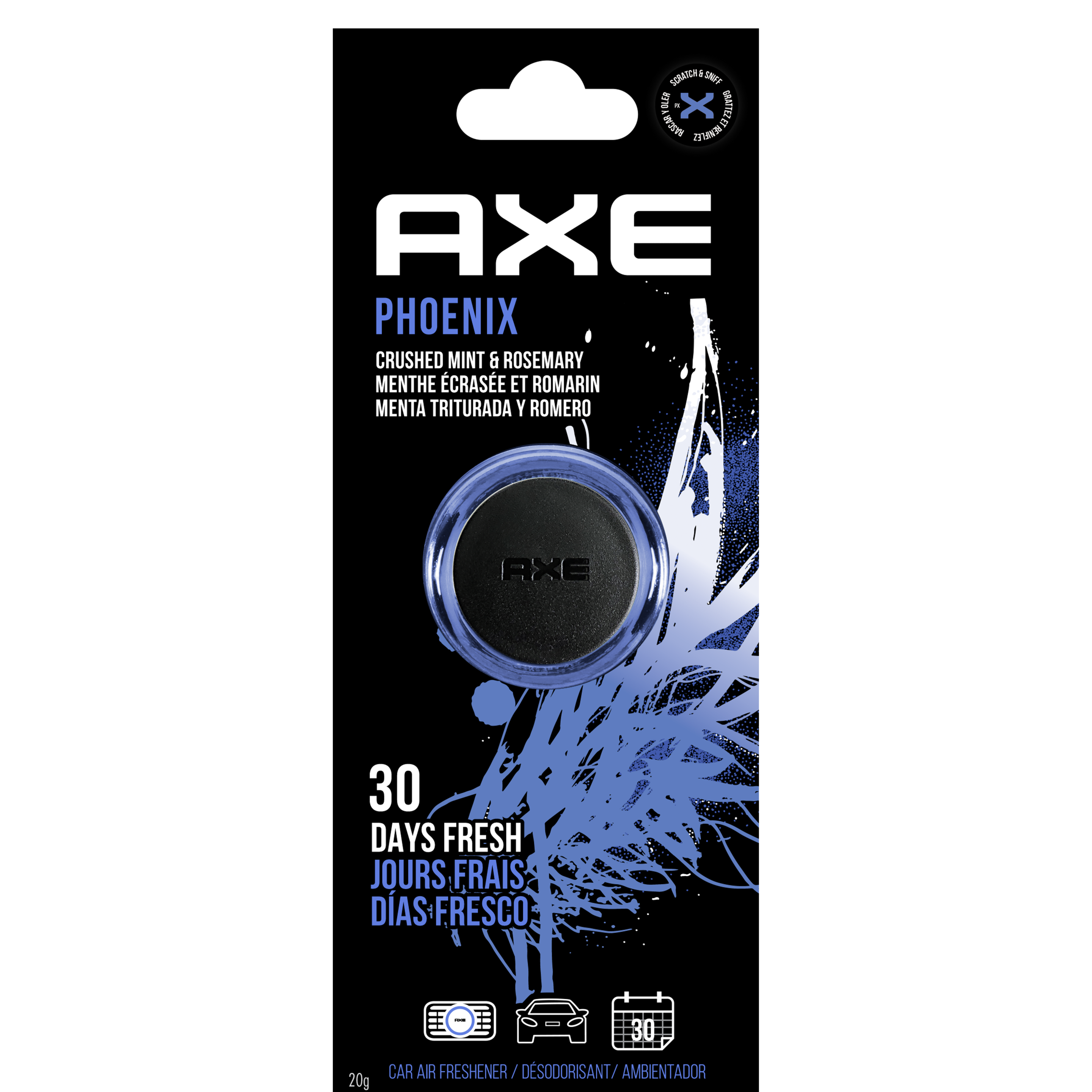 axe car vent air freshener how to use