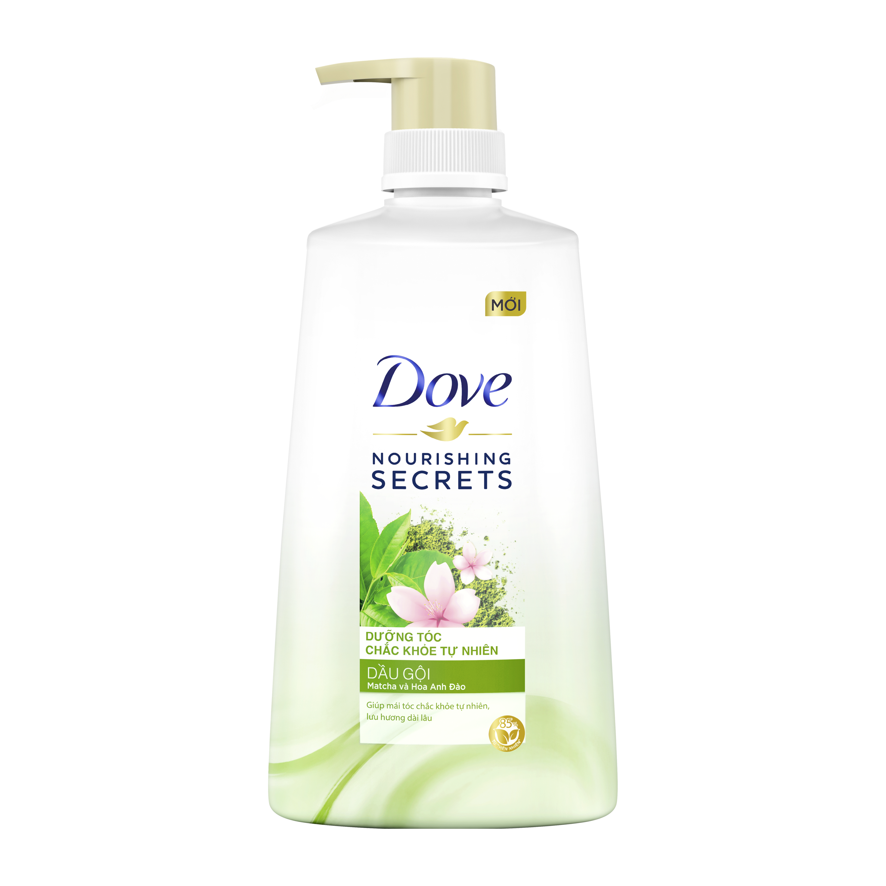 Dầu gội Dove Matcha và Hoa Anh Đào 640g