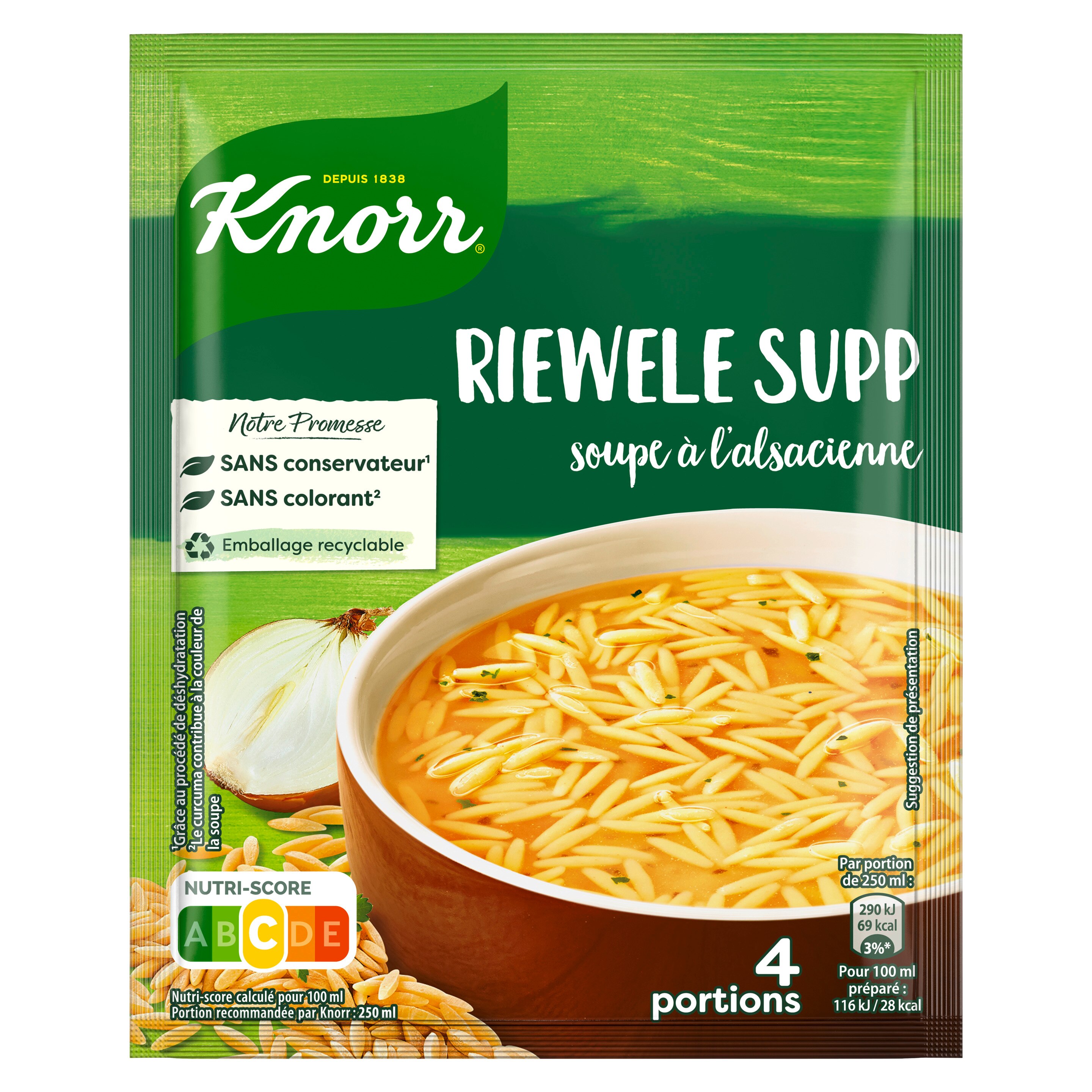 Riewele Supp / Soupe à l'Alsacienne | Knorr