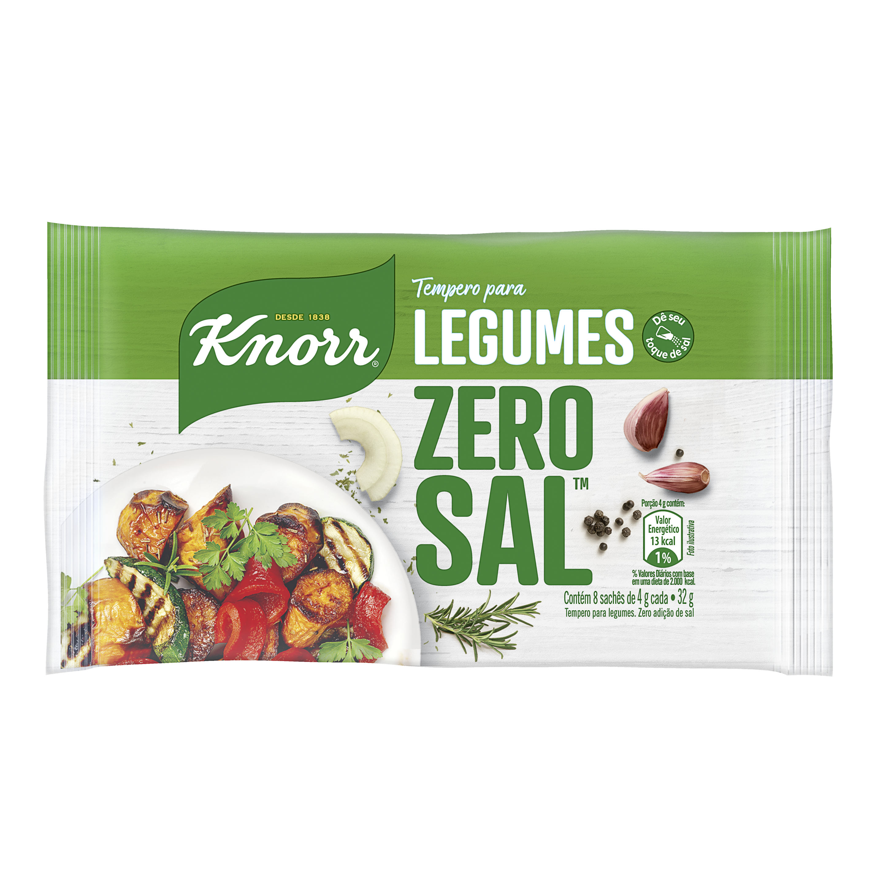Tempero em Pó Knorr Zero Sal™ Legumes