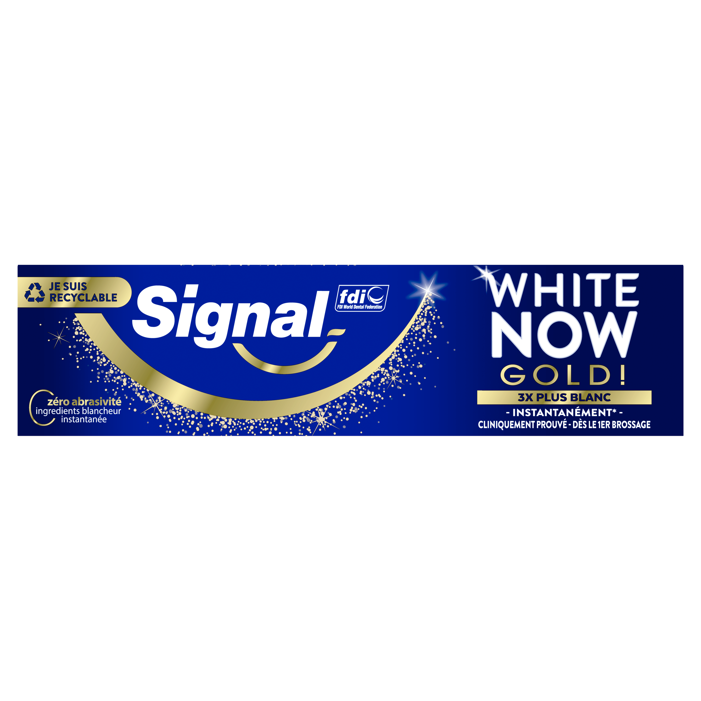Dentifrice Signal White Now Gold