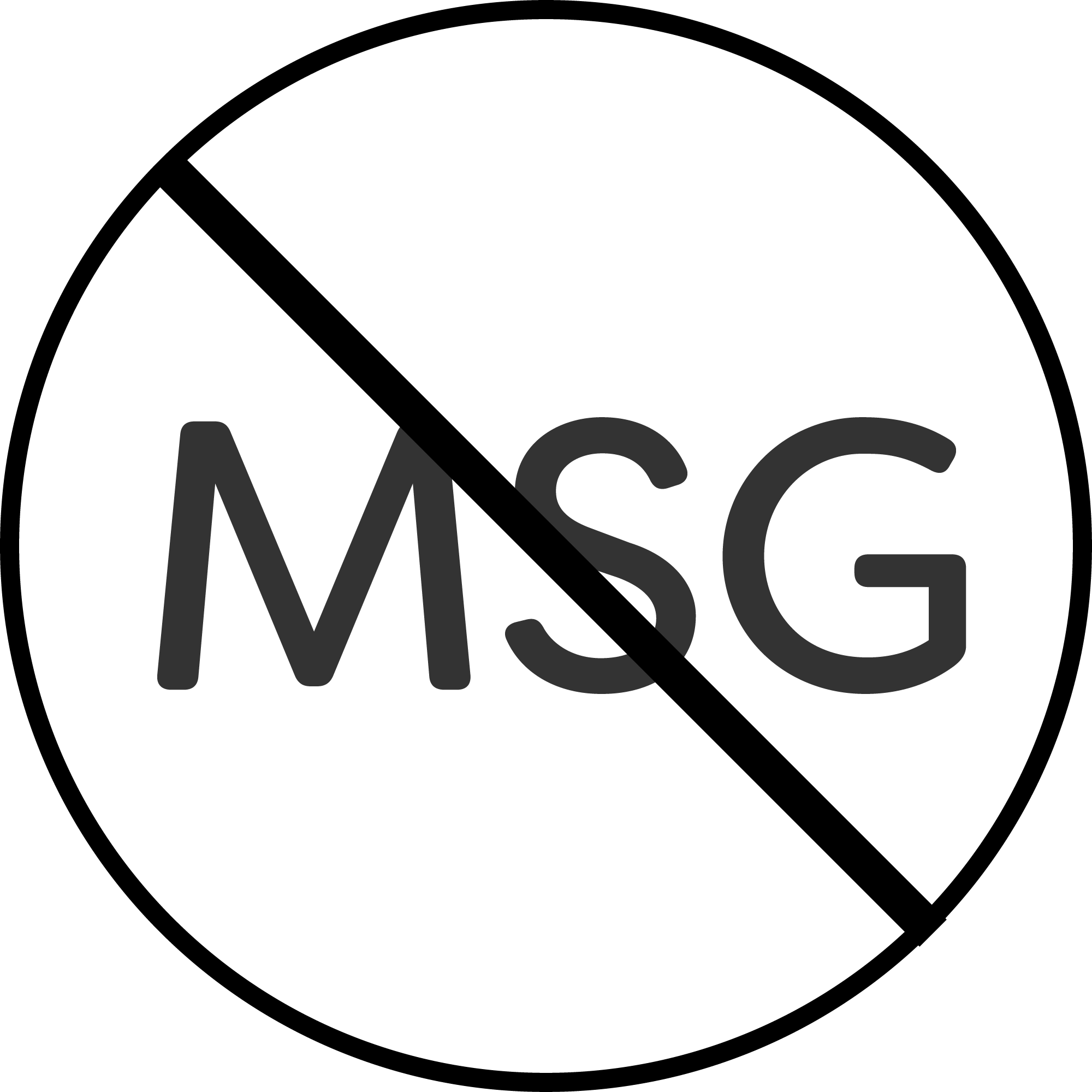 Illustration of No MSG