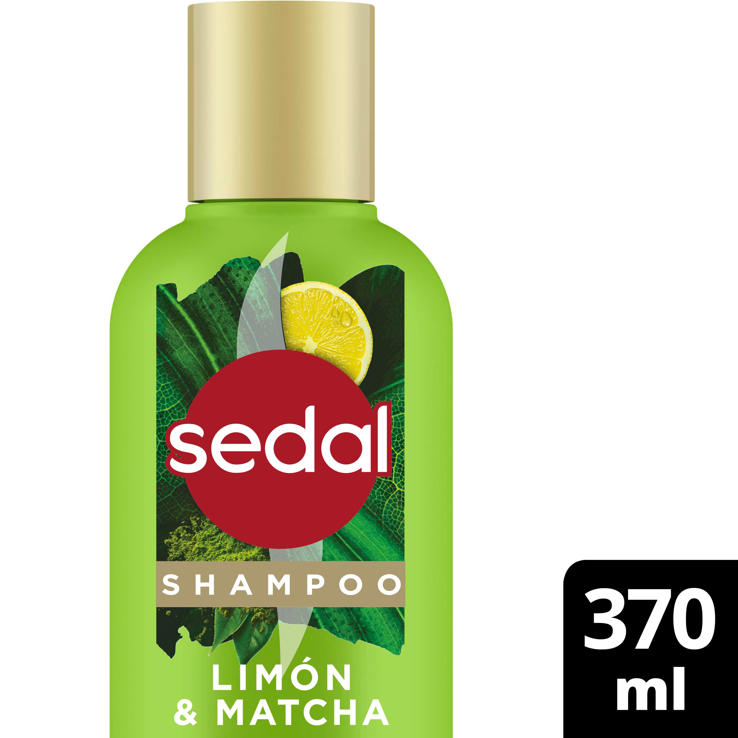 Shampoo Sedal Sin Sal Ni Parabenos Limón y Matcha 370 ml