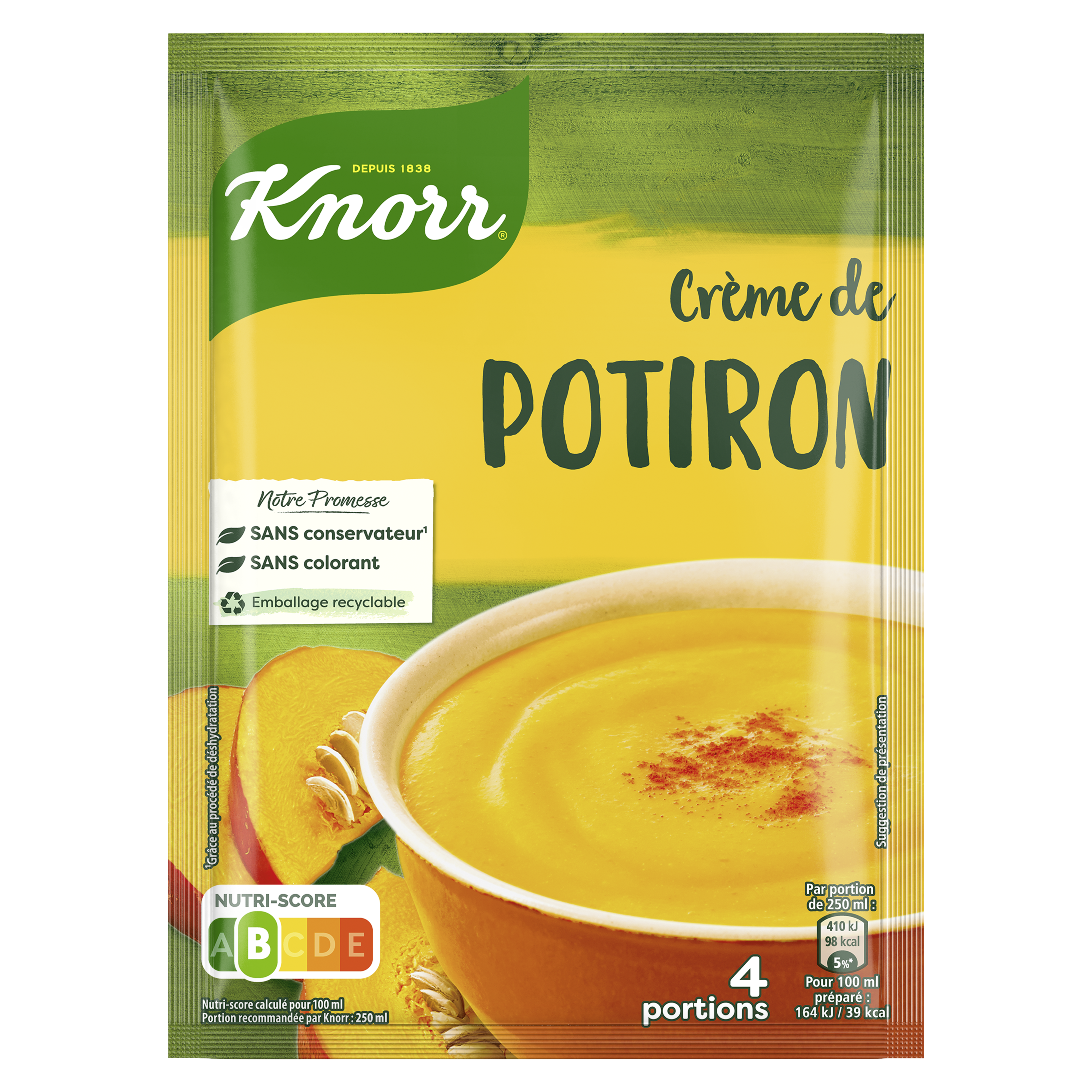 Soupe Crème de Potiron