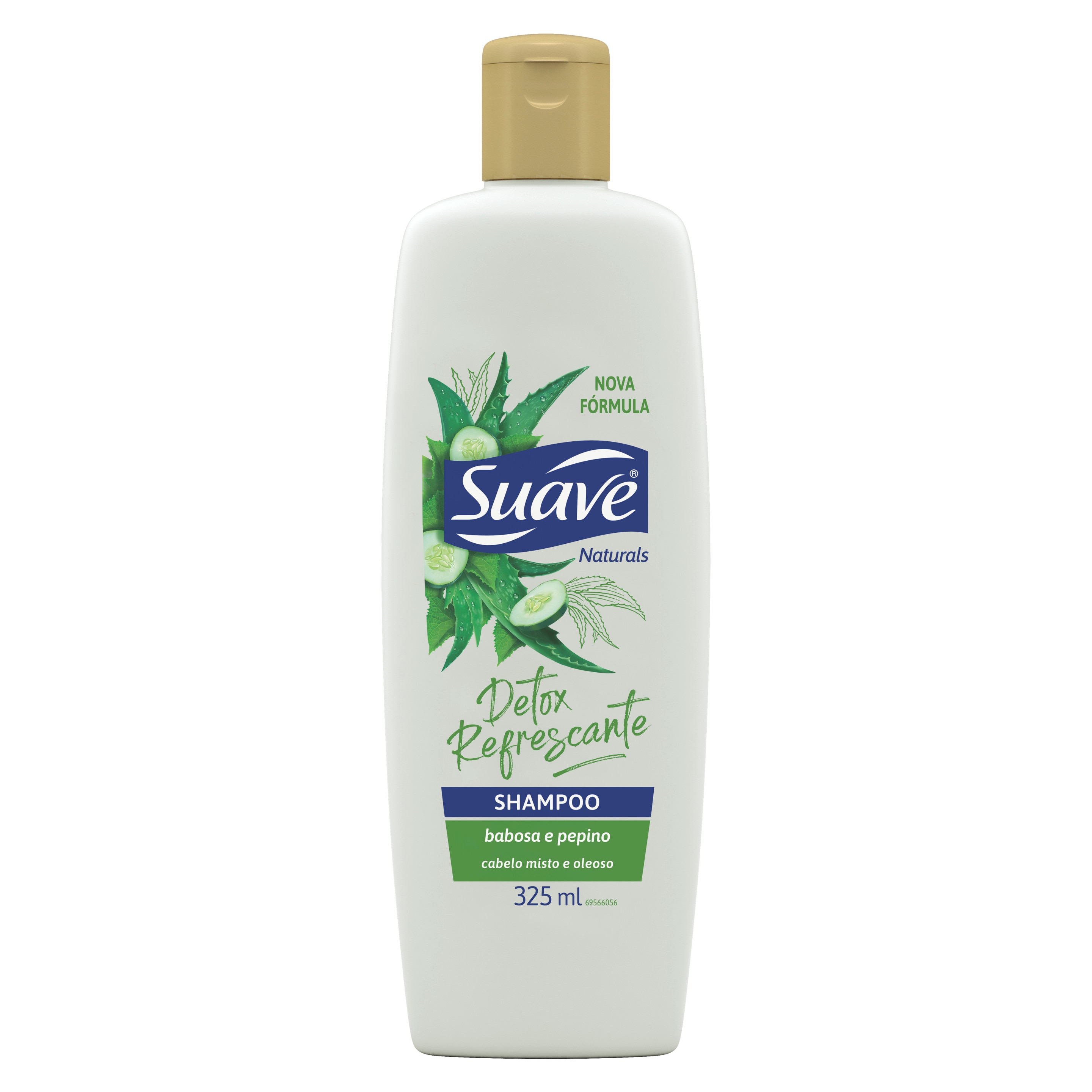 Shampoo Detox Refrescante Babosa e Pepino 325ml
