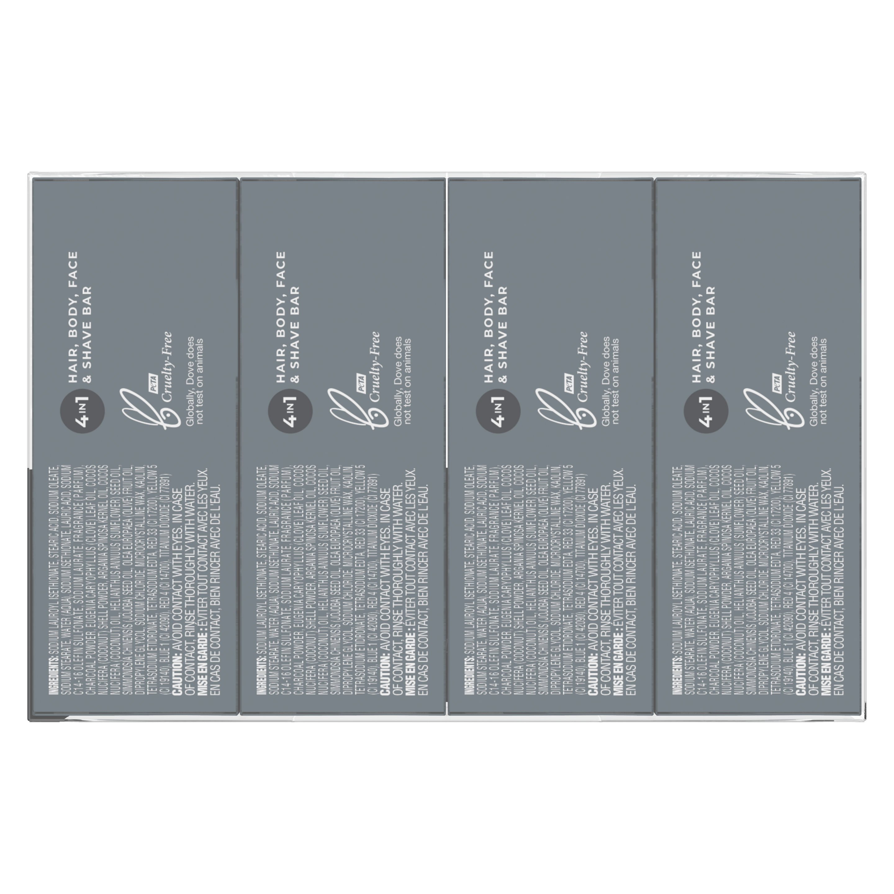 Men+Care Plant Powered Exfoliating Charcoal + Clove Oil Cleansing Bar