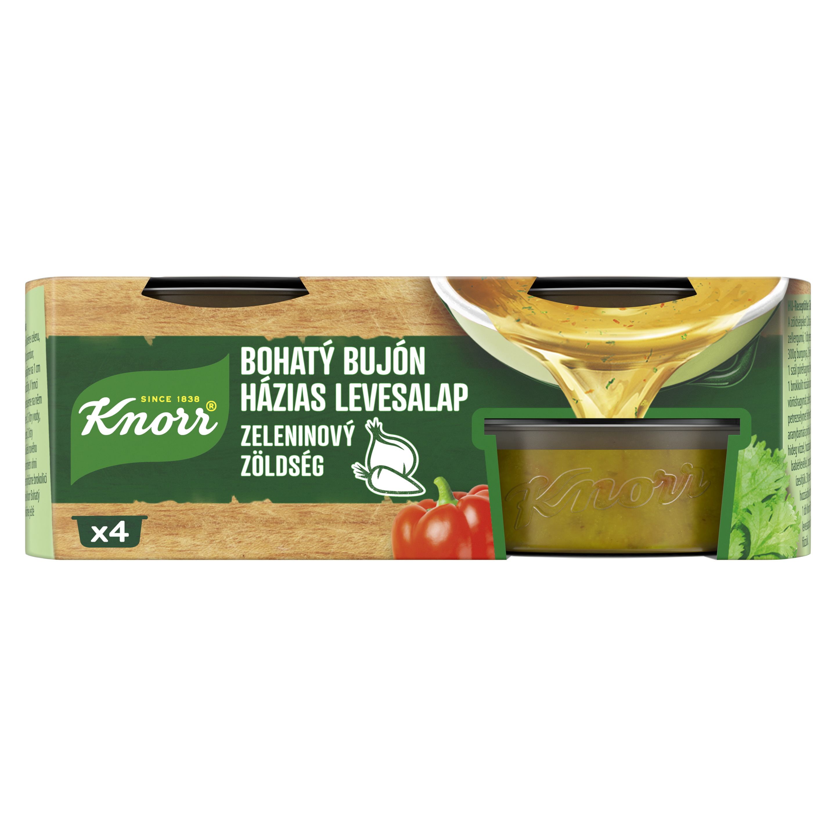 Knorr Házias Zöldség Levesalap 112g packshot