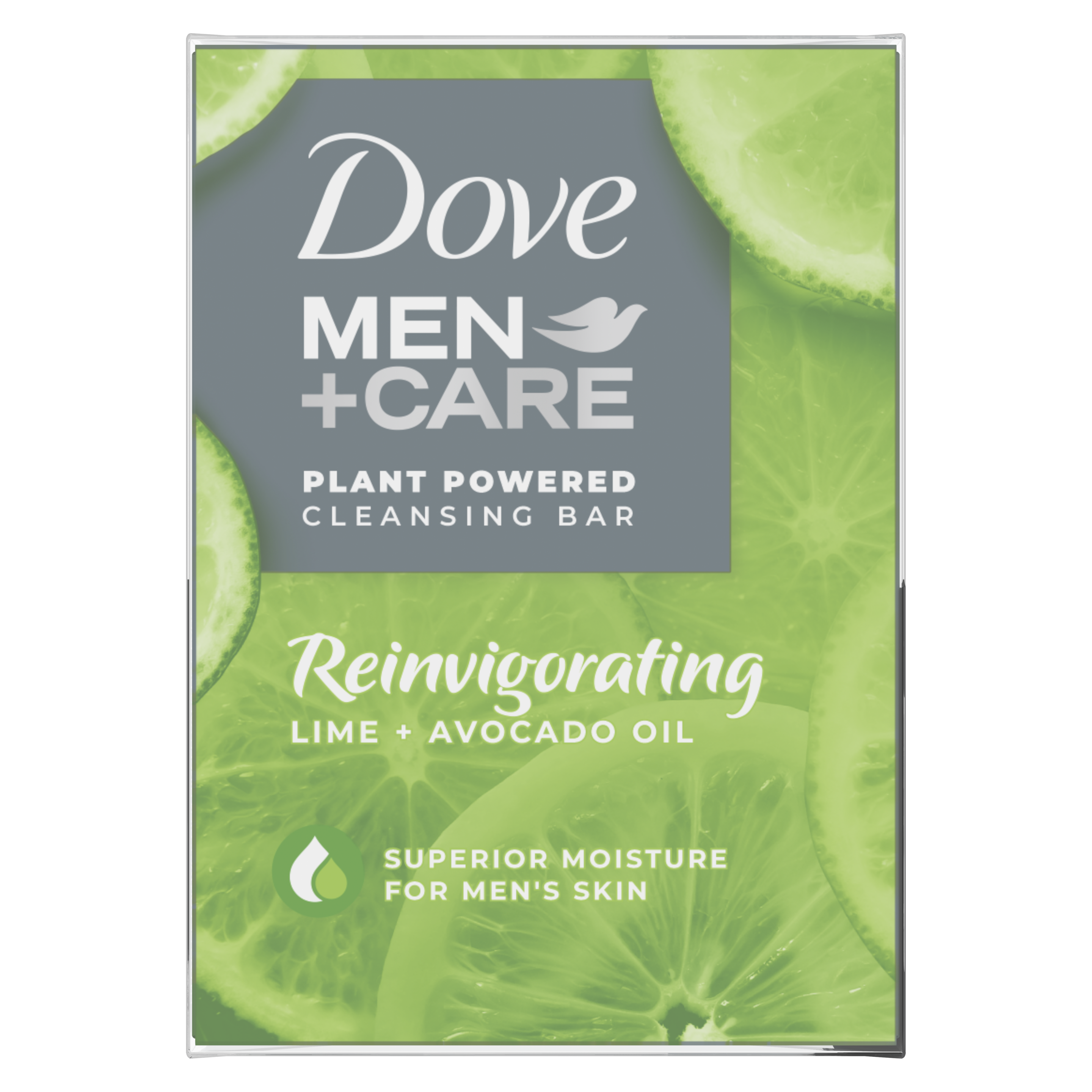 Men+Care Plant Powered Reinvigorating Lime + Avocado Oil Cleansing Bar