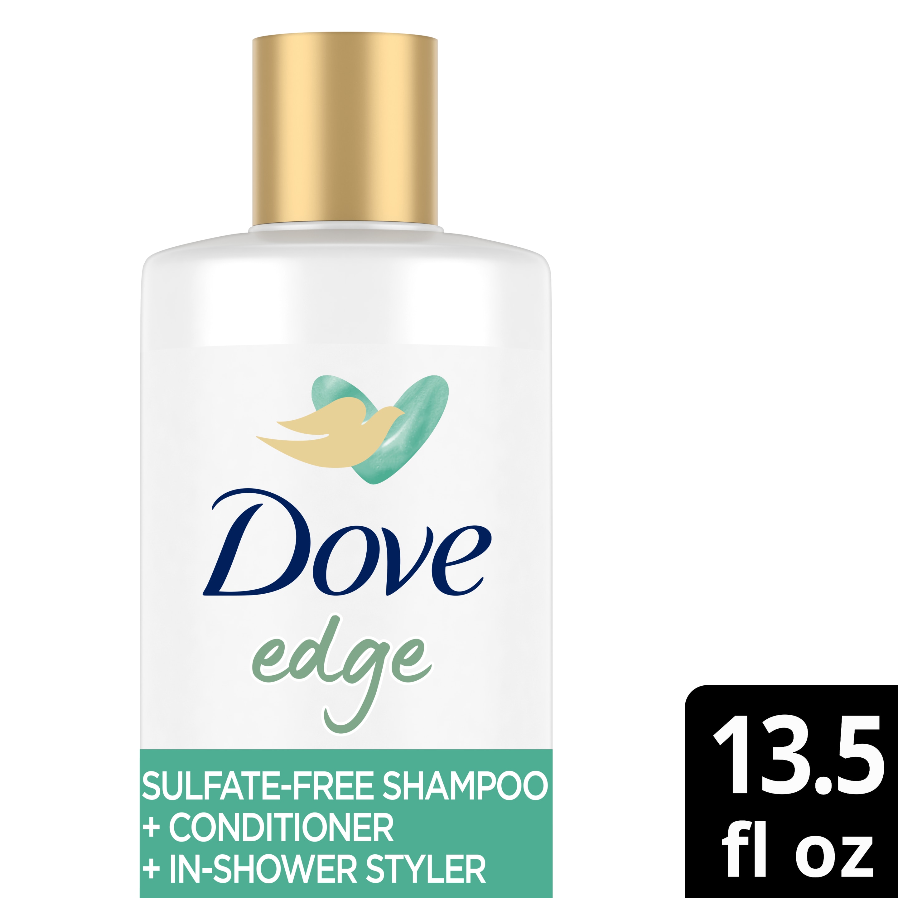 Dove Love Your Chic Edge Short and Sweet Sulfate-Free Shampoo + Conditioner + In-Shower Styler