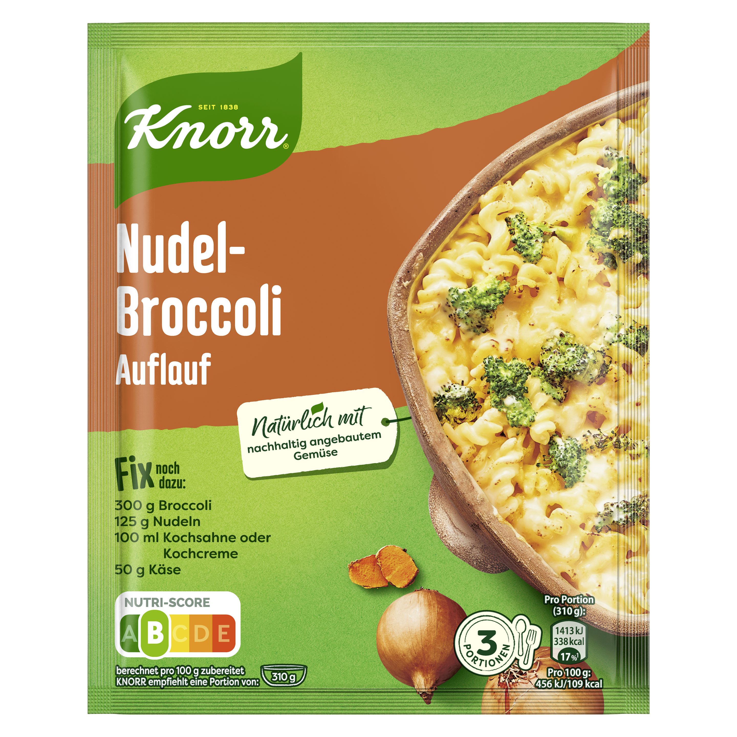 Knorr Fix Nudel-Broccoli Auflauf 46 g