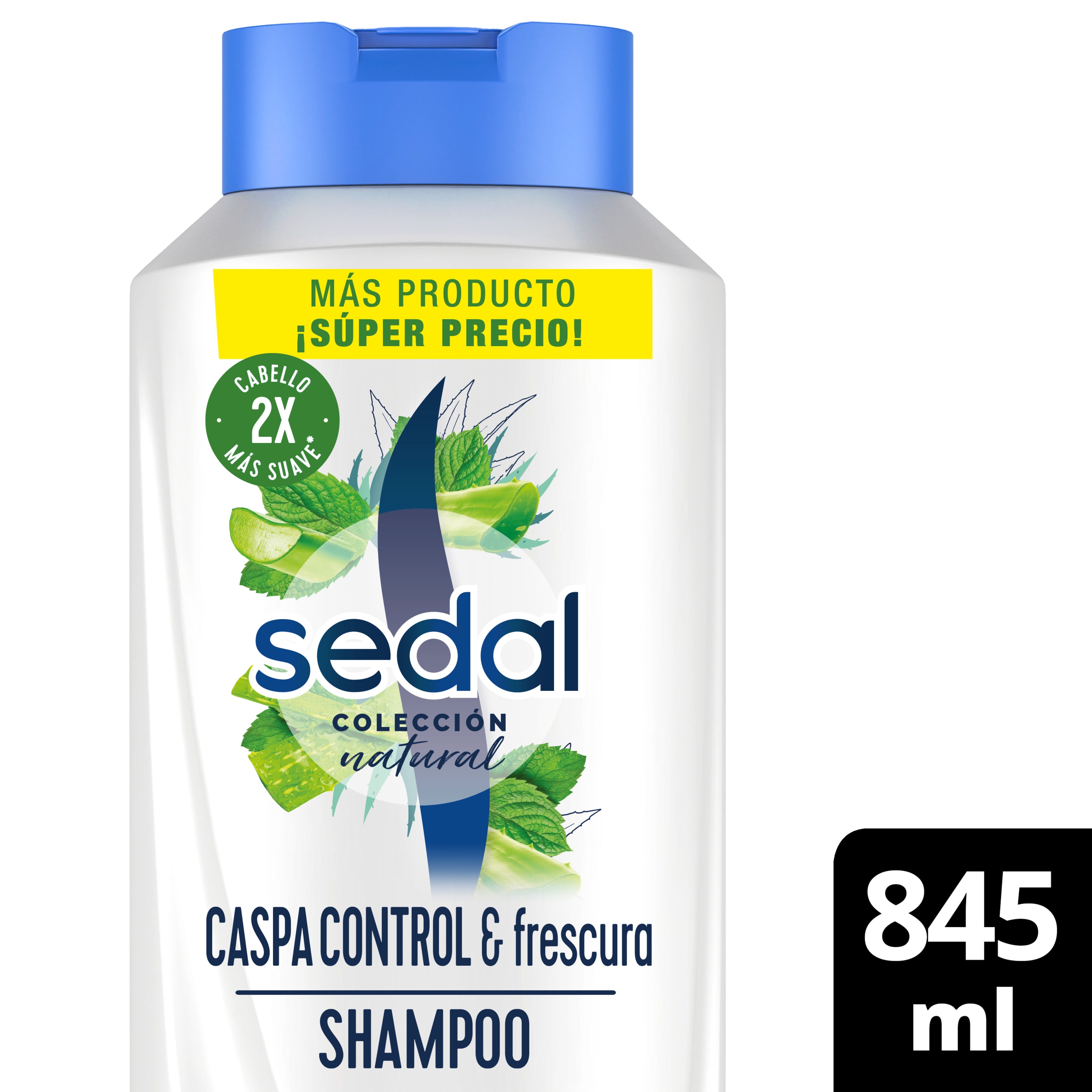 Shampoo Sedal Control Caspa y Frescura Aloe y Menta 620ml