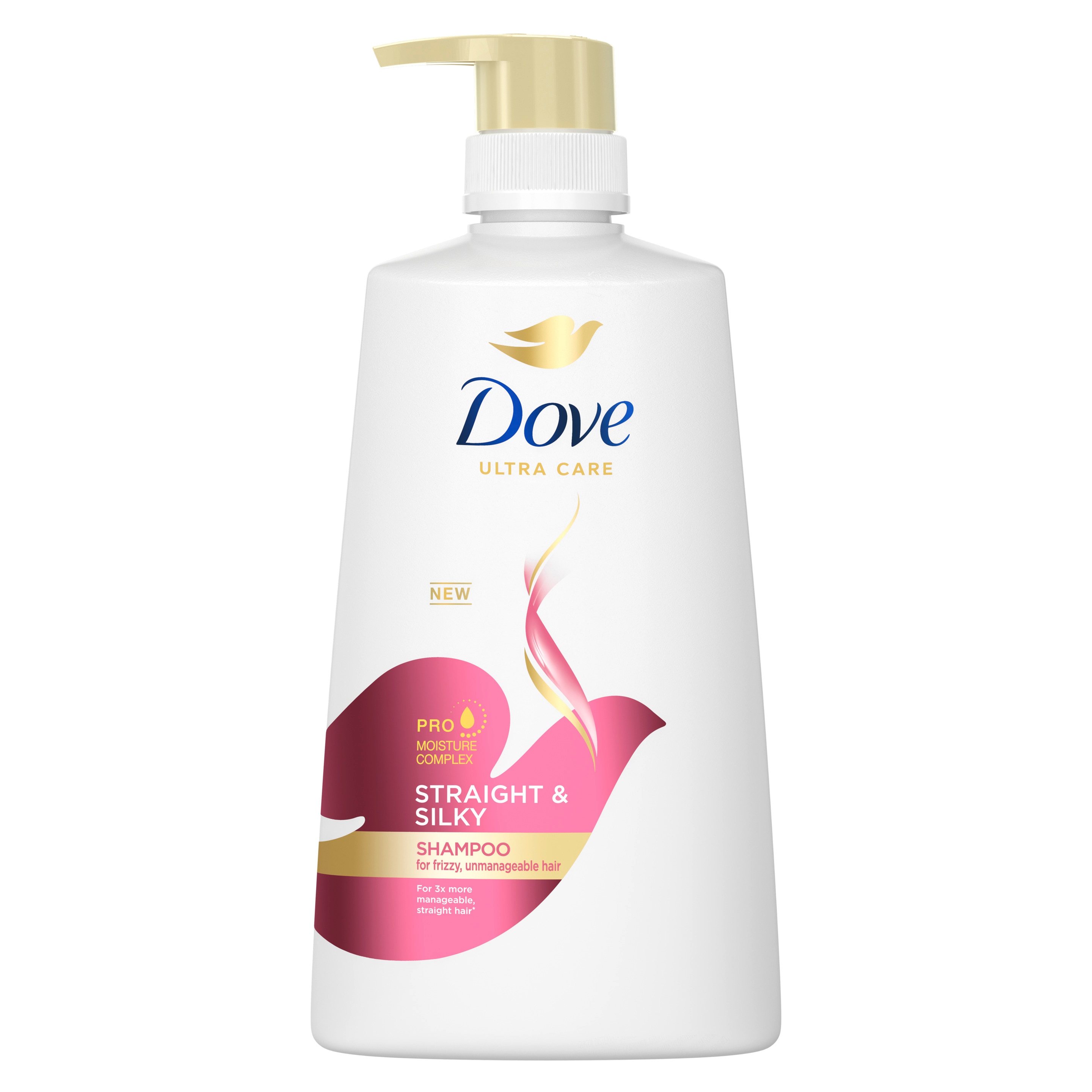 Dove Straight & Silky Shampoo 680ml