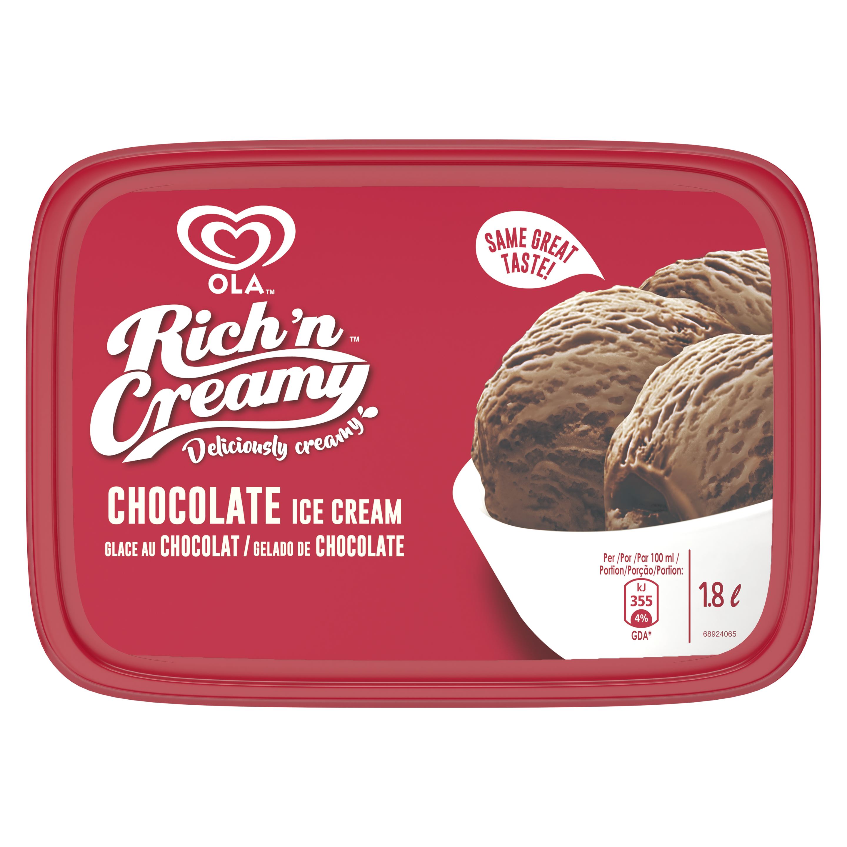 OLA Rich 'n Creamy Chocolate