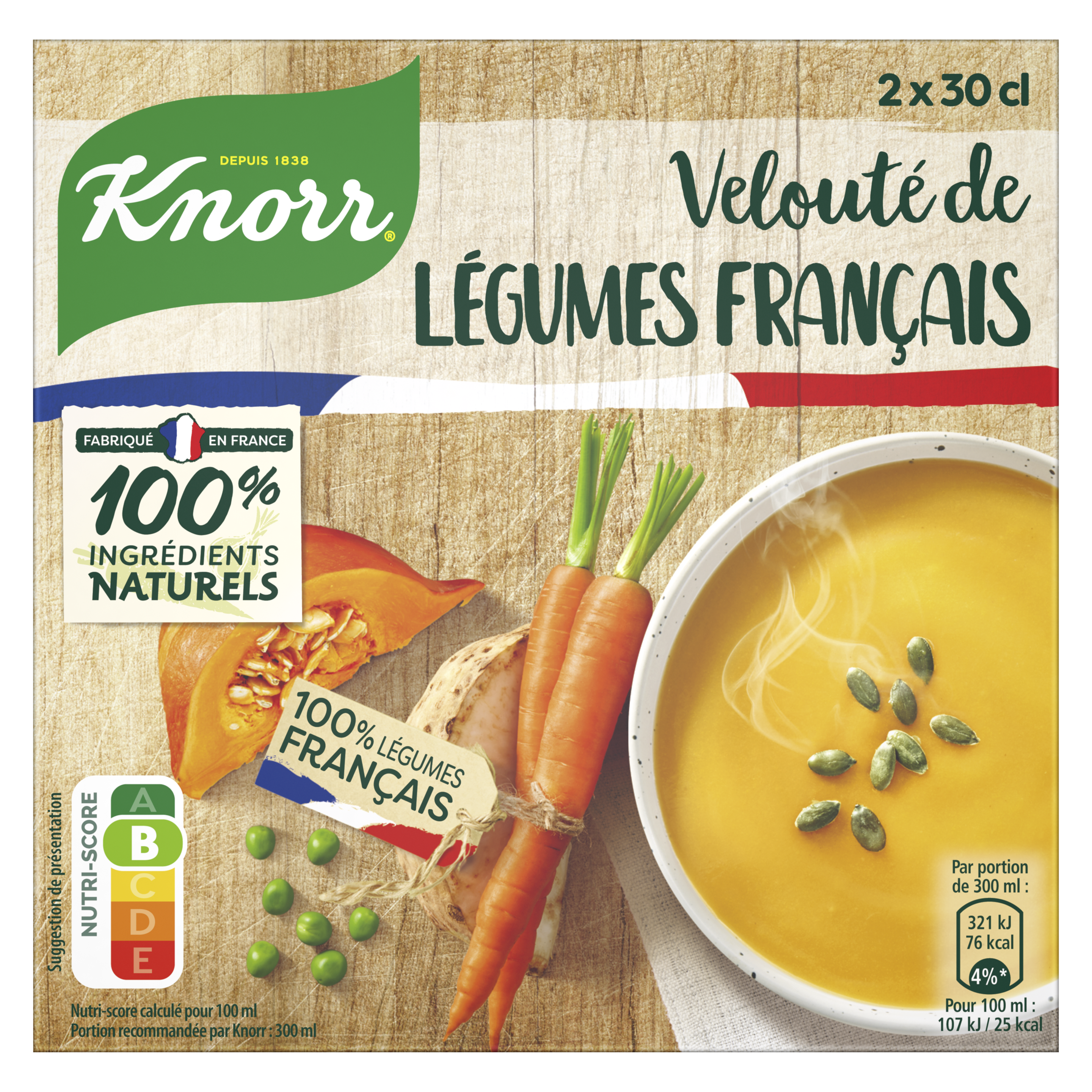 Soupe Velouté de Légumes Français