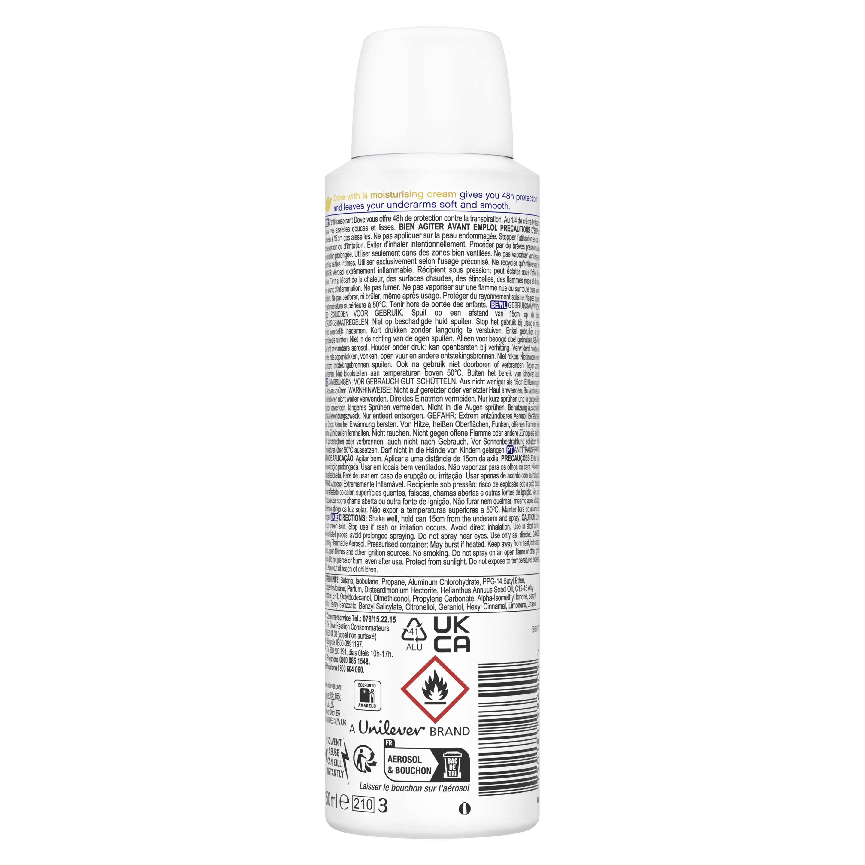 Classic Antiperspirant Deodorant Spray