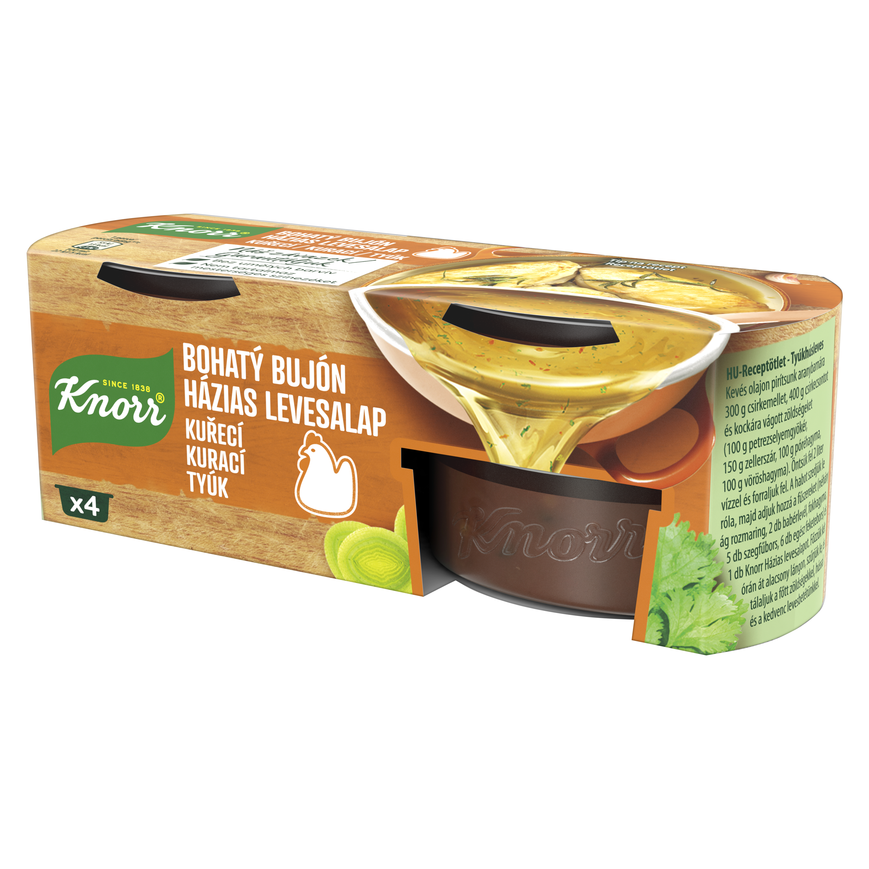 Knorr Házias Tyúkhús Levesalap 112g