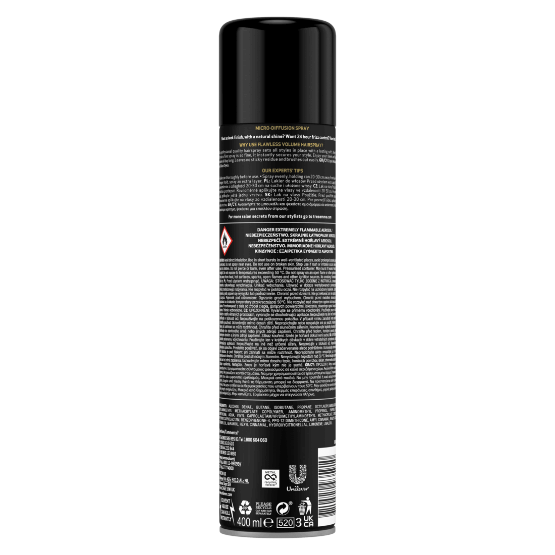 Flawless Volume Hairspray 400ml