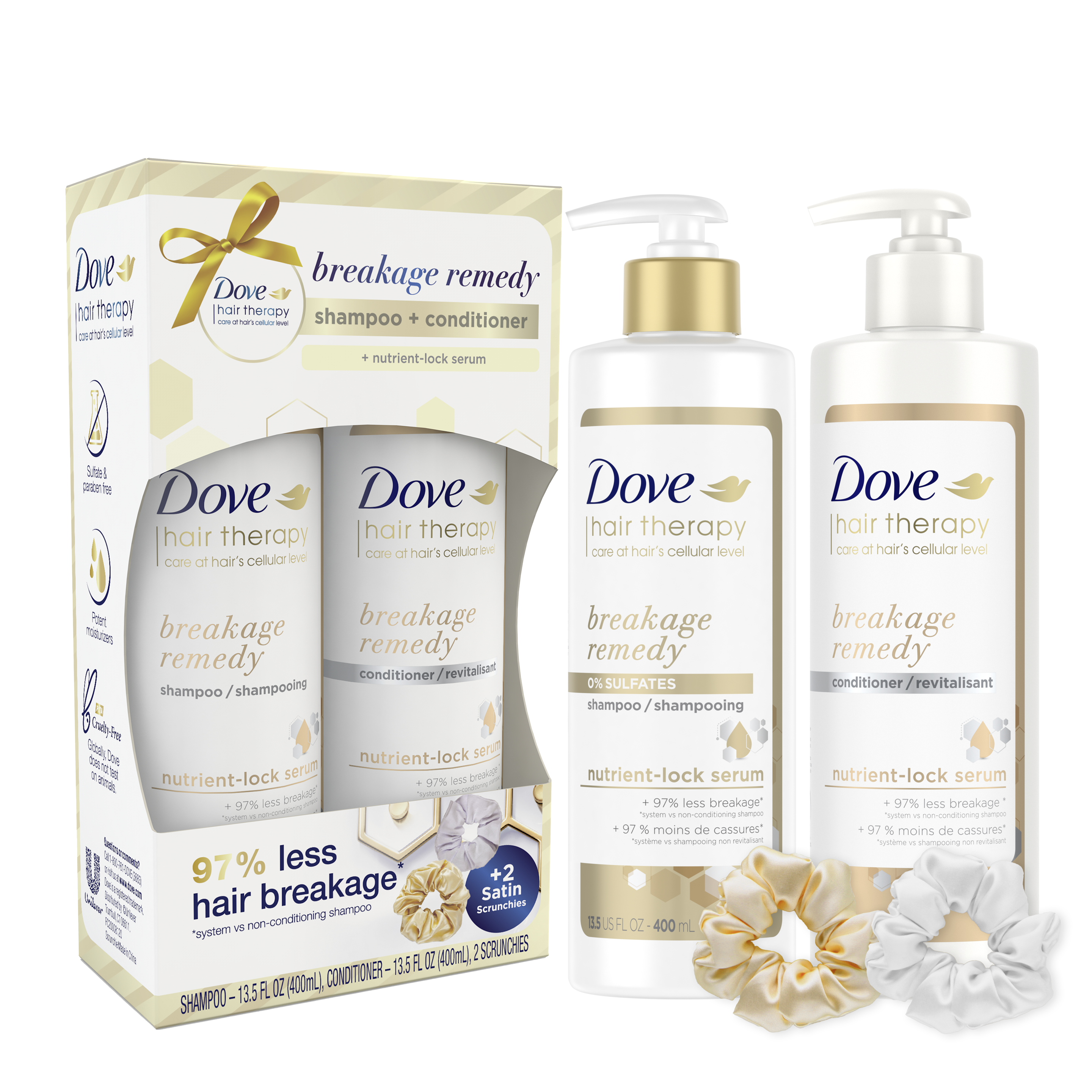 Big lot of 9 Dove 2024 Shampoos and Conditioners, Hair Therapy Breakage Remedy