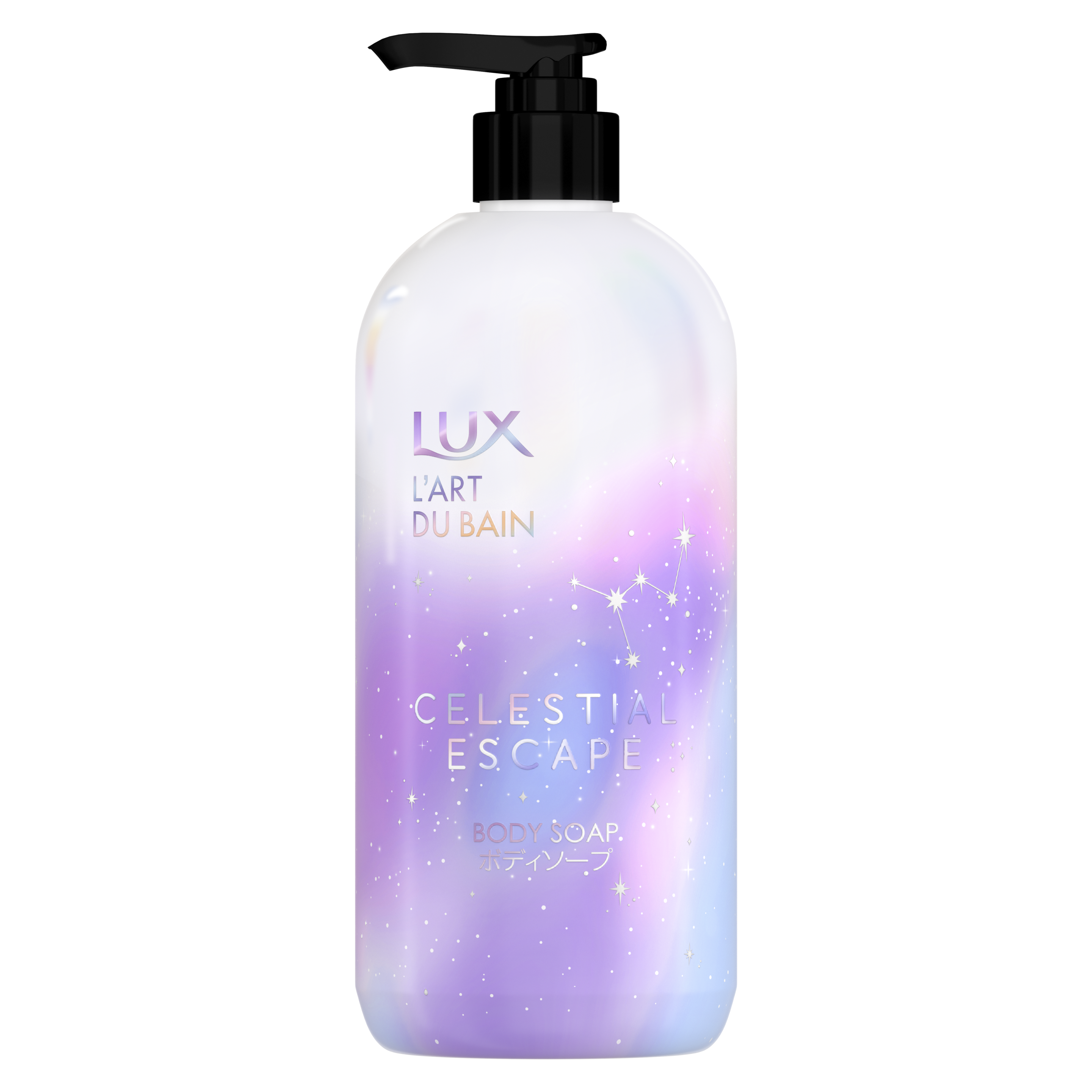 ラックス　セレスティアル エスケープ　ボディソープ　ポンプ　470g packshot