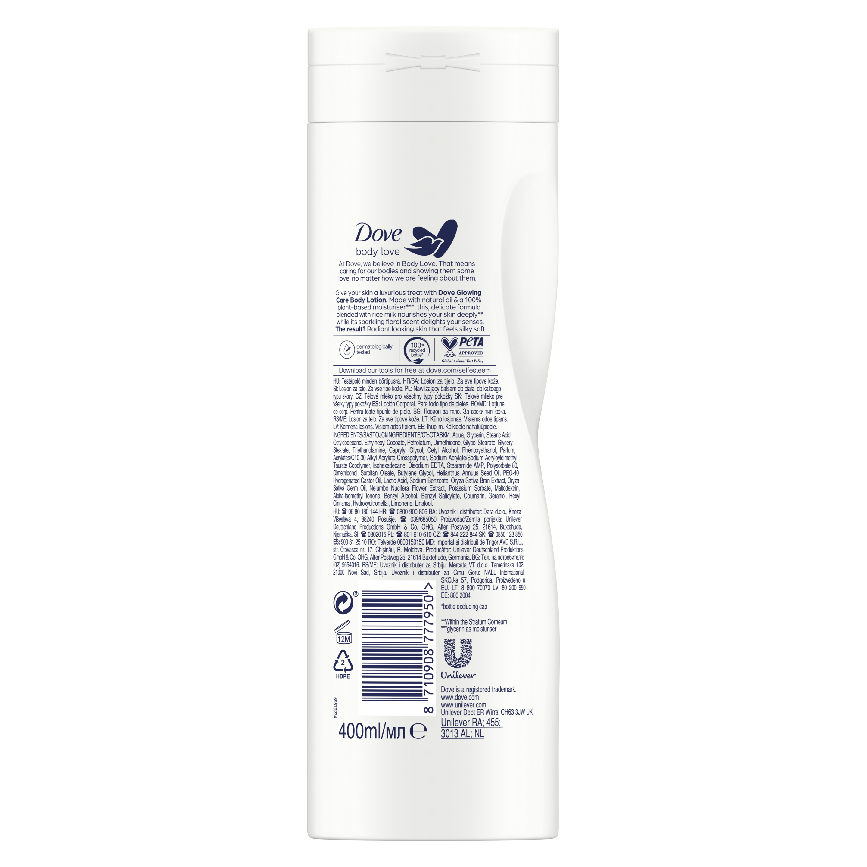 Dove balsam do ciała glowing