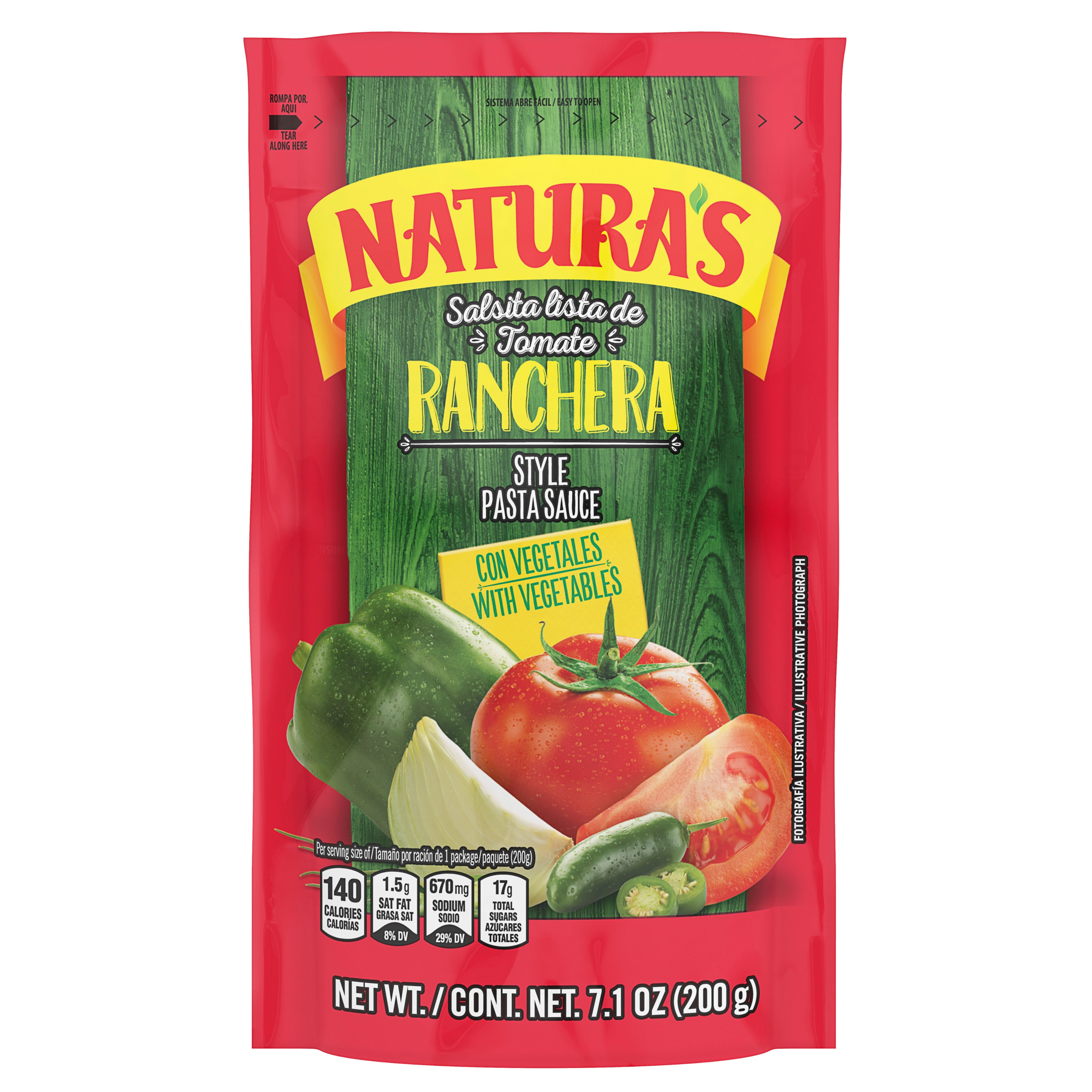 Salsa Ranchera Pasta Sauce With Veg Natura s salsa-ranchera-pasta-sauce-with-veg-natura-s