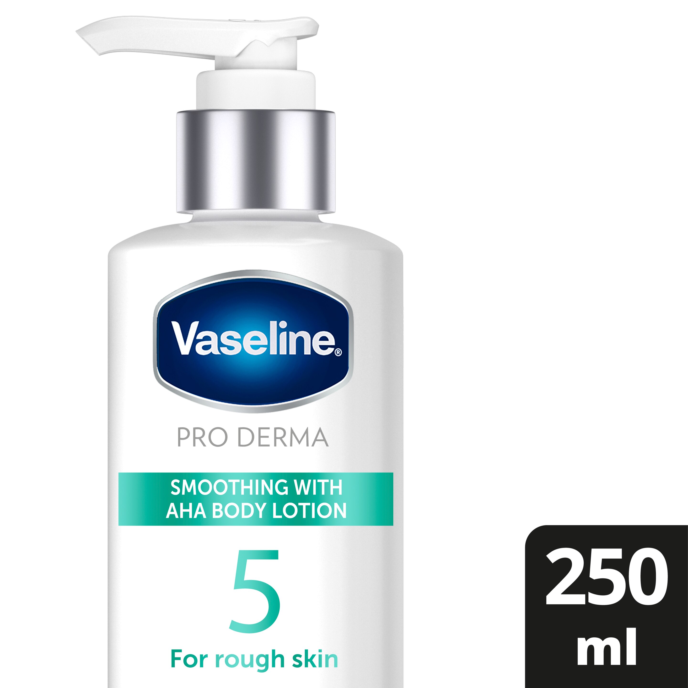 SUA DUONG THE Vaseline Dưỡng thể hoạt tính AHA dưỡng da sáng ẩm căng mịn với hoạt chất tối ưu 250 ML packshot
