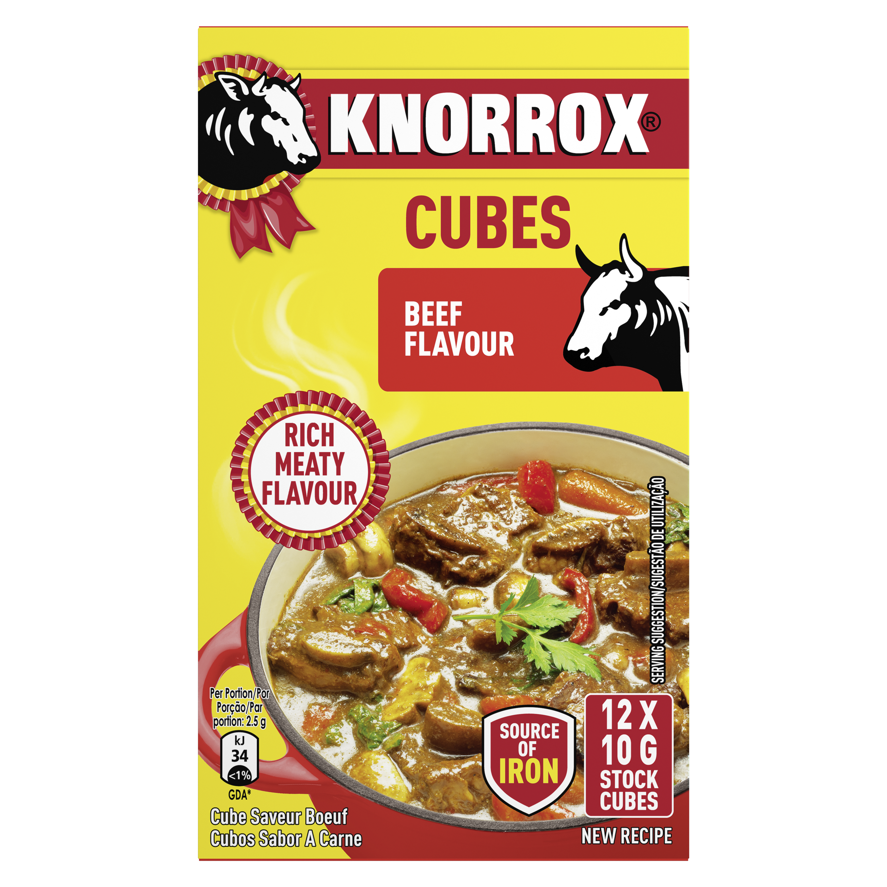 Knorrox Beef Stock Cubes