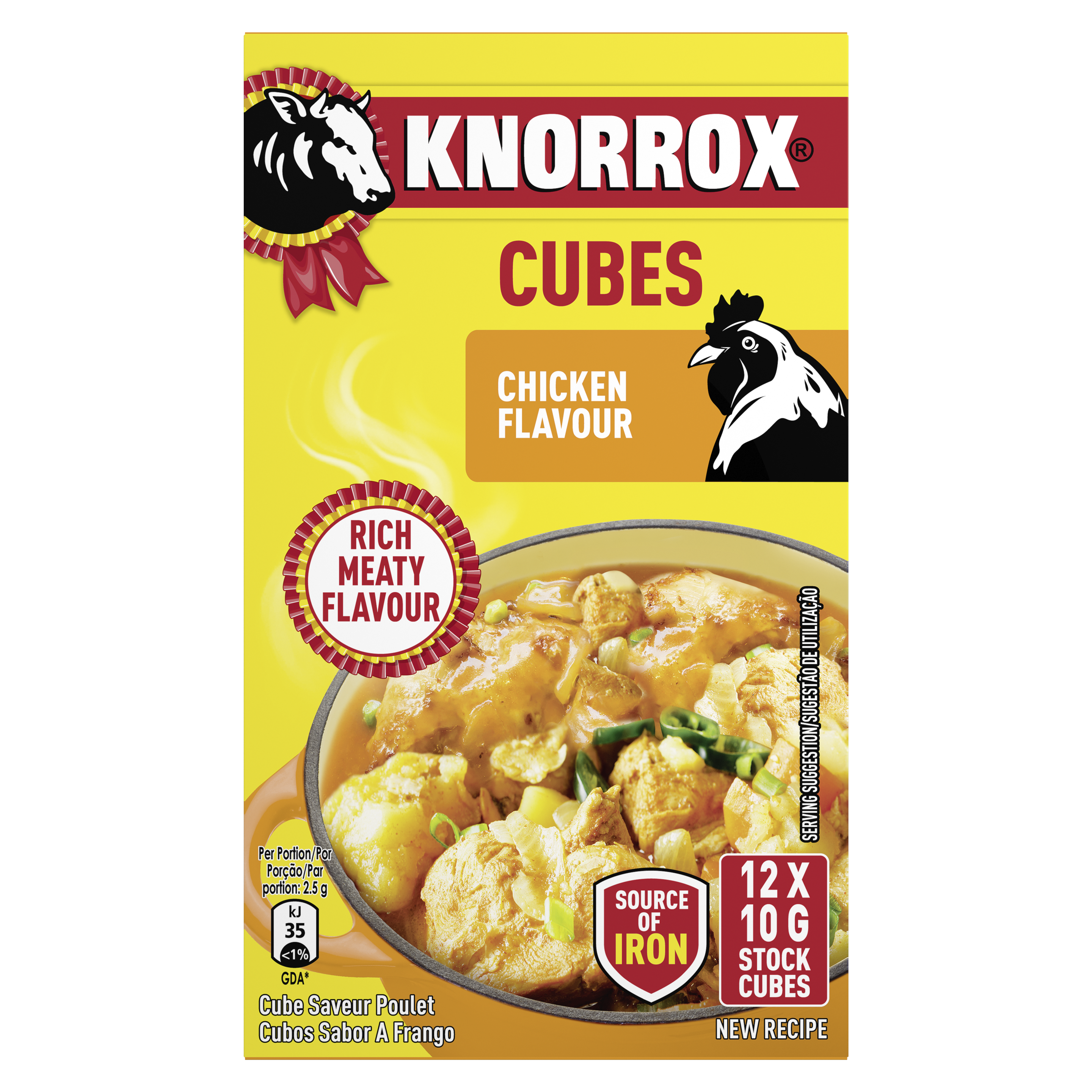 Knorrox Chicken Stock Cubes