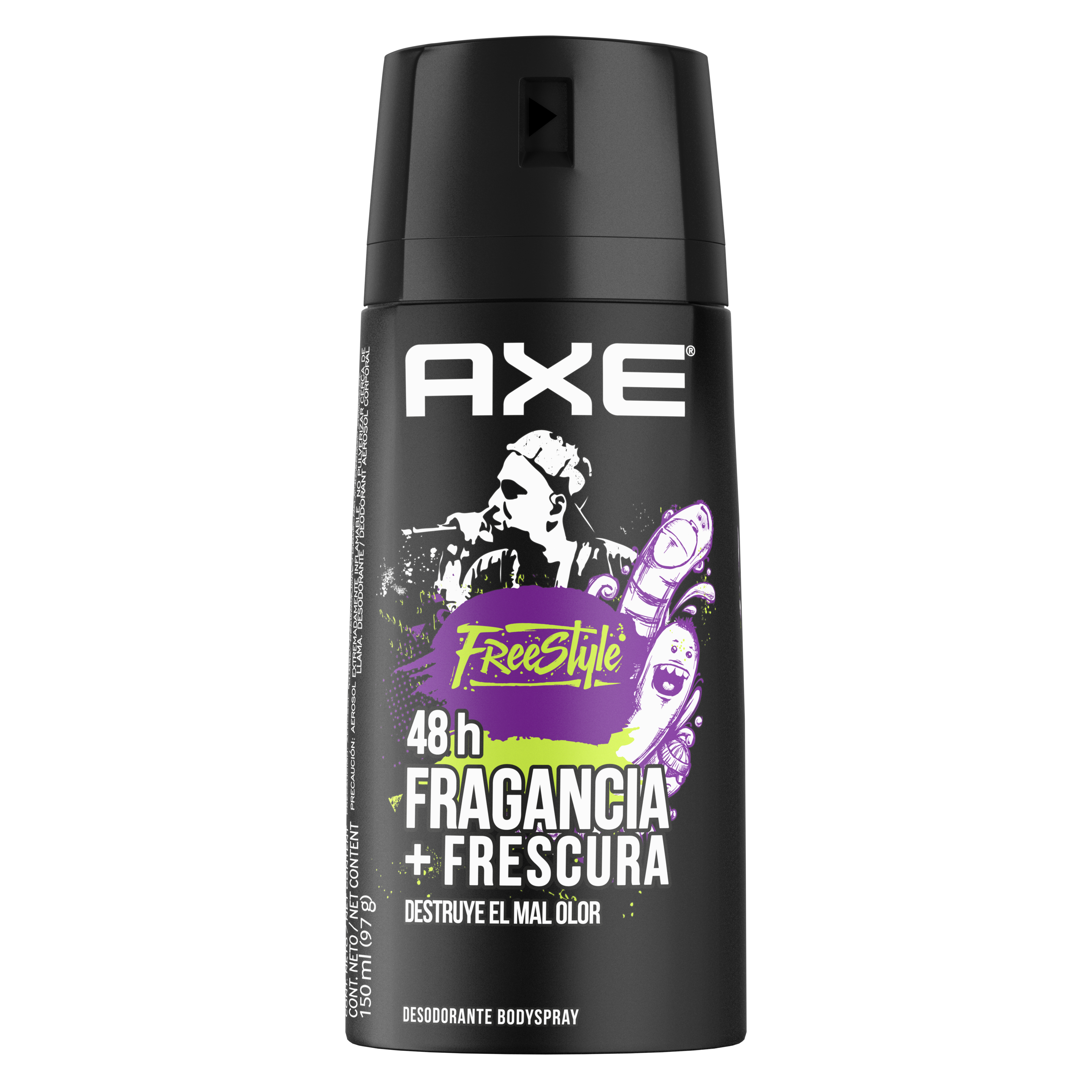 Desodorante Axe Aerosol Freestyle 150 ml
