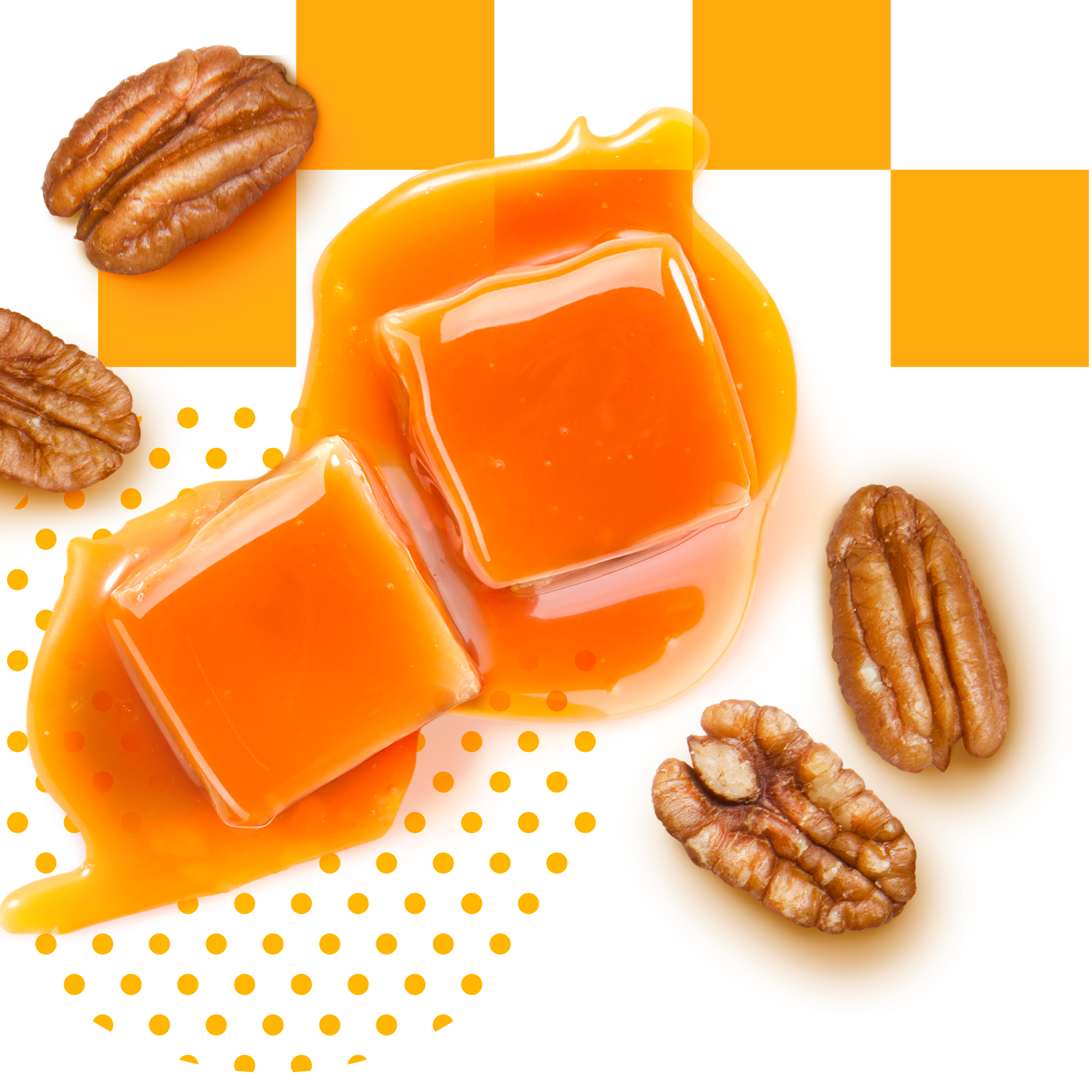 Caramello e noci pecan