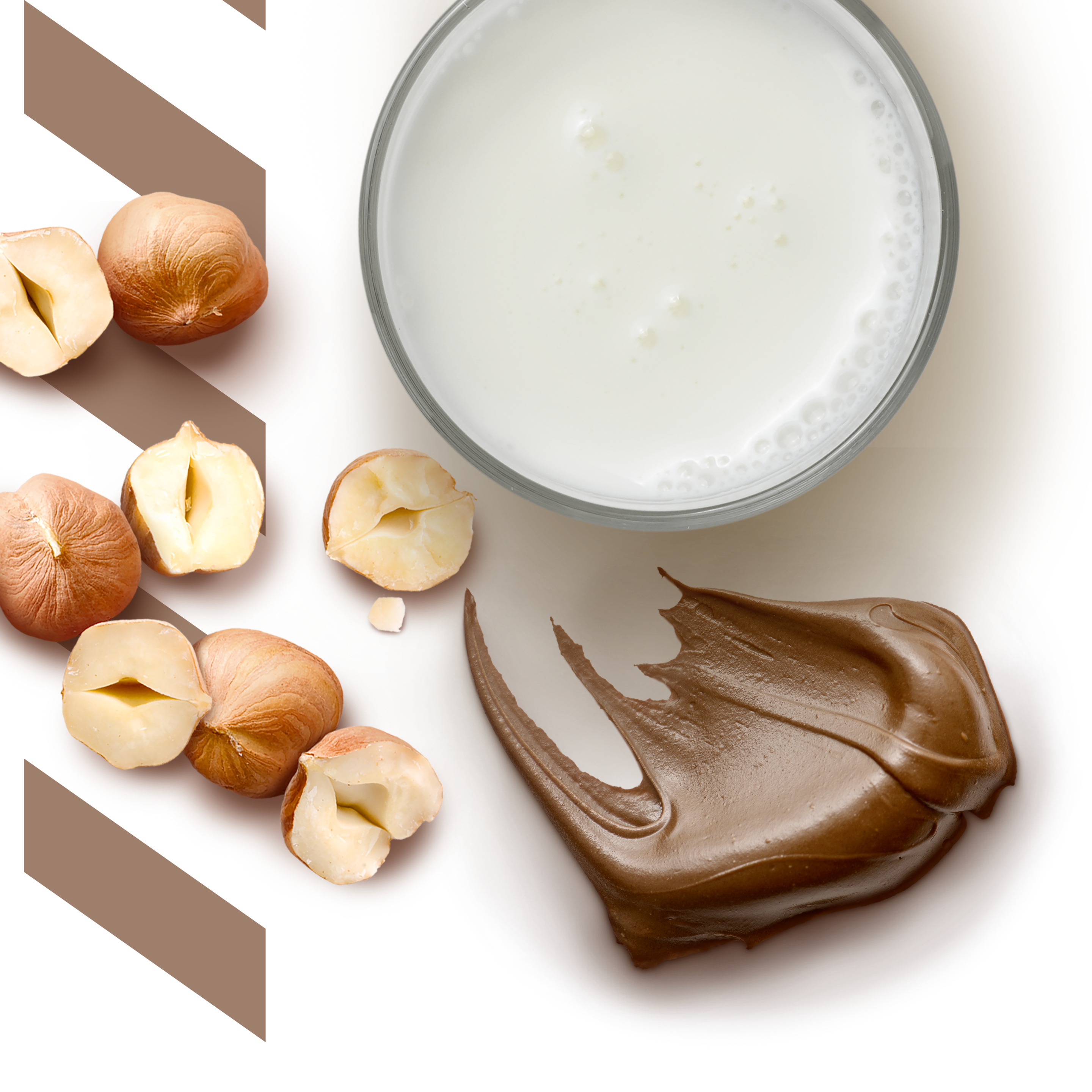 Fiordilatte variegato al gianduia
