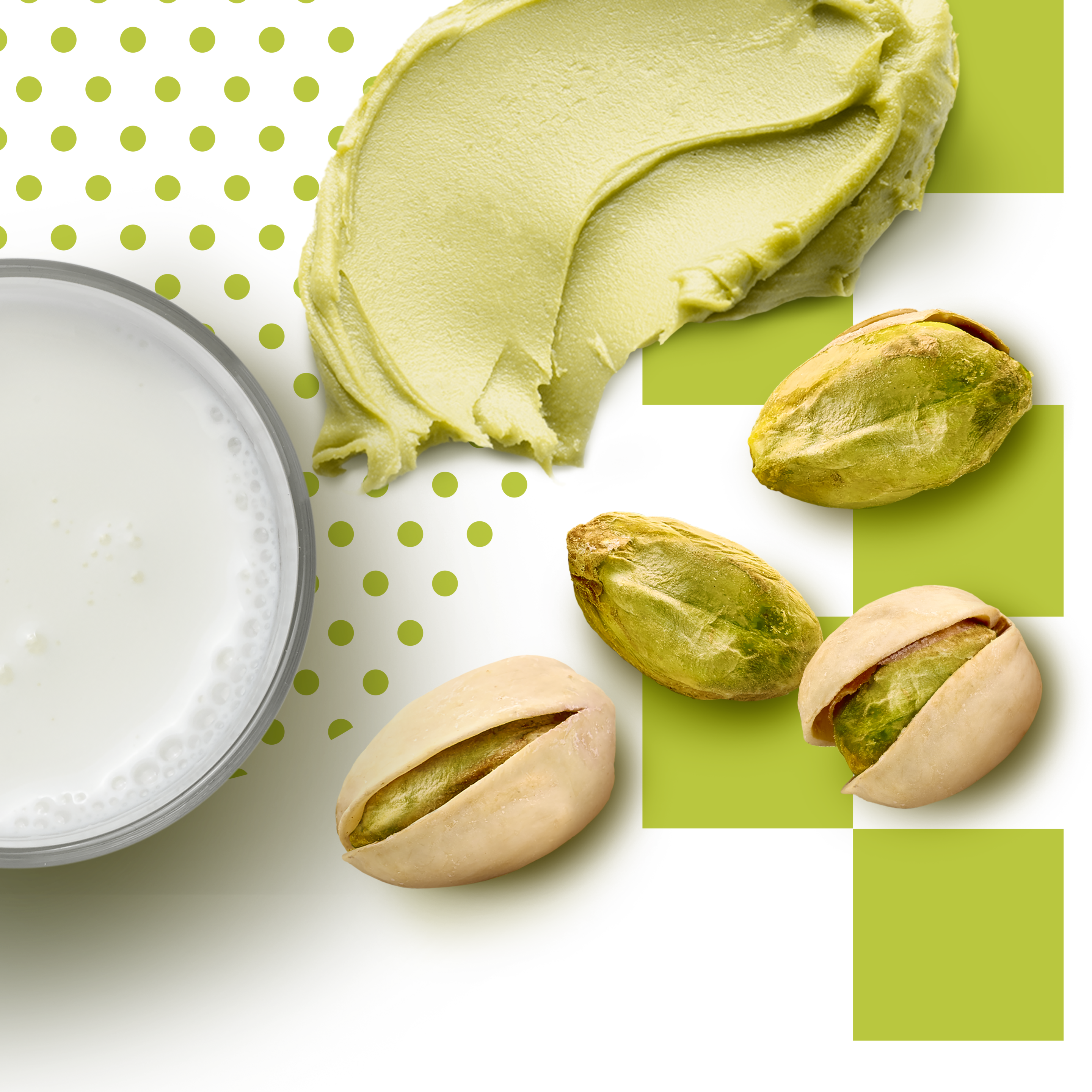 Fiordilatte variegato al pistacchio