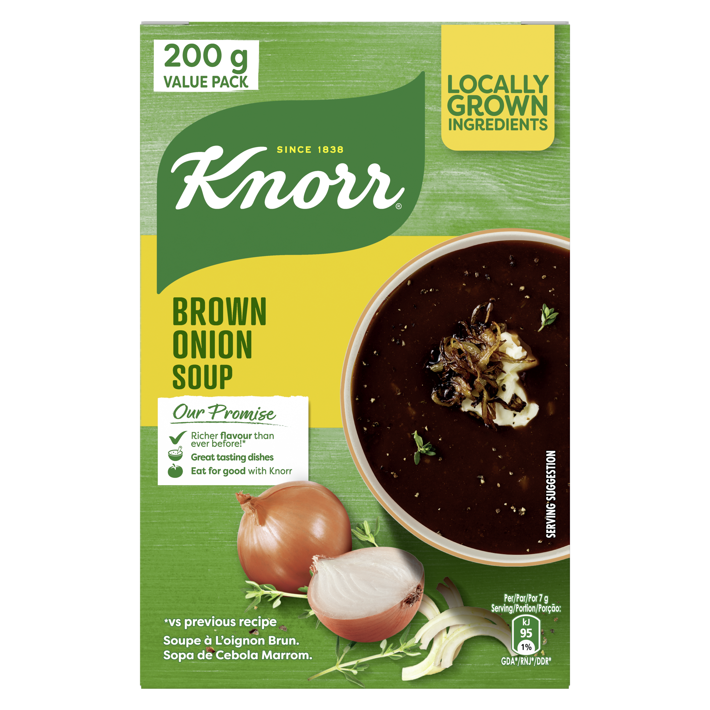 Knorr Brown Onion Thickening Soup 200g