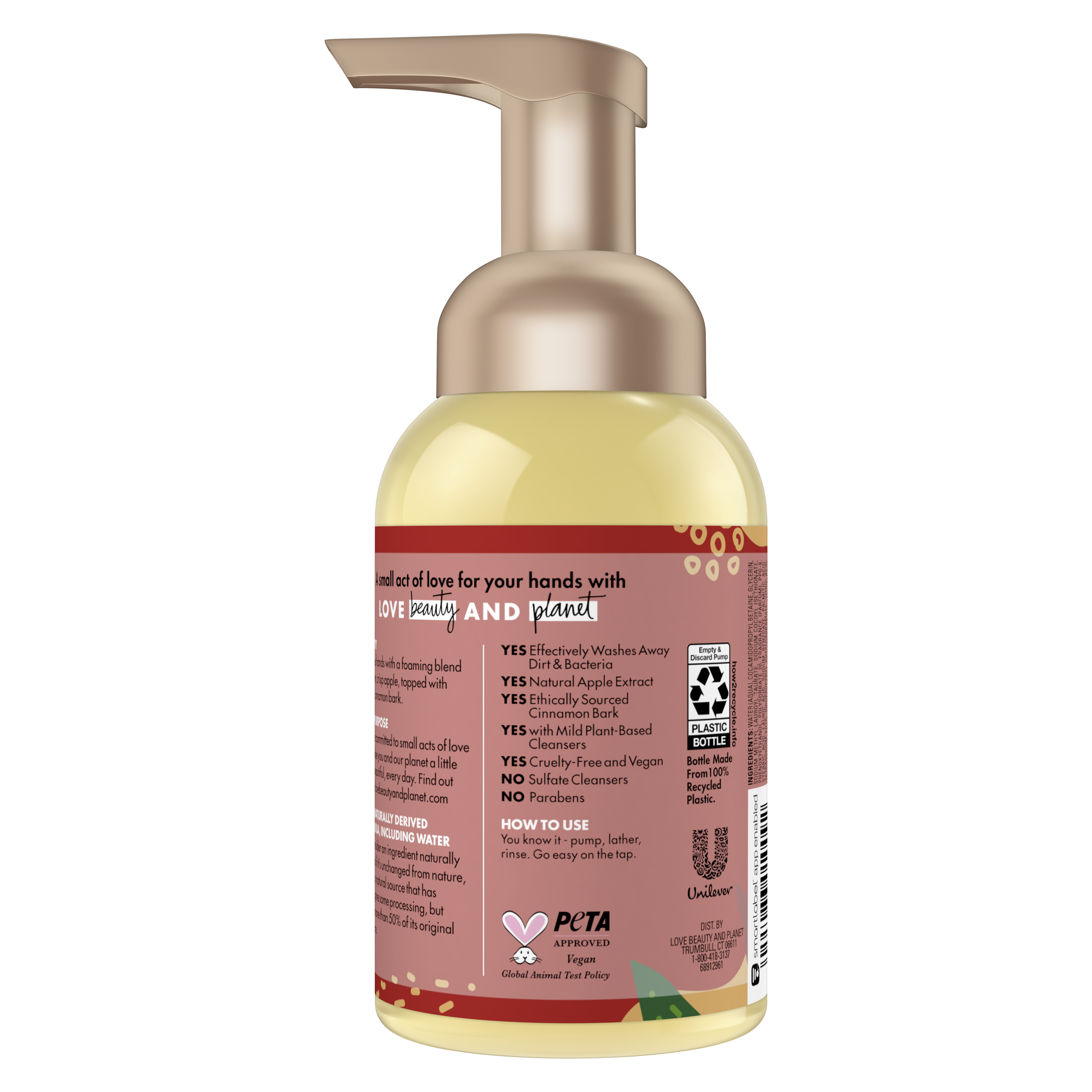 Back fo Beloved Apple & Cinnamon Bark Foaming Hand Wash
