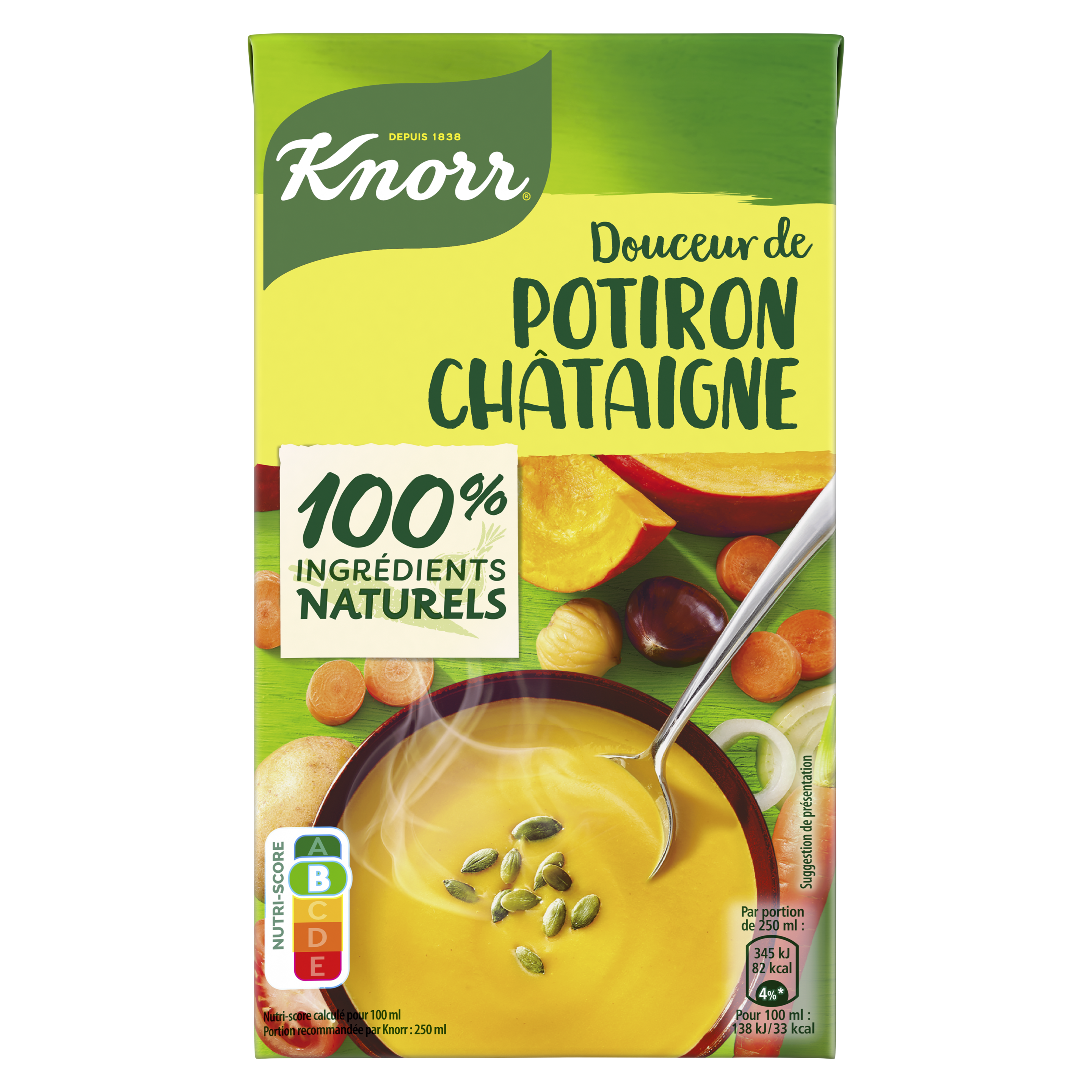 Soupe Douceur de Potiron Chataigne