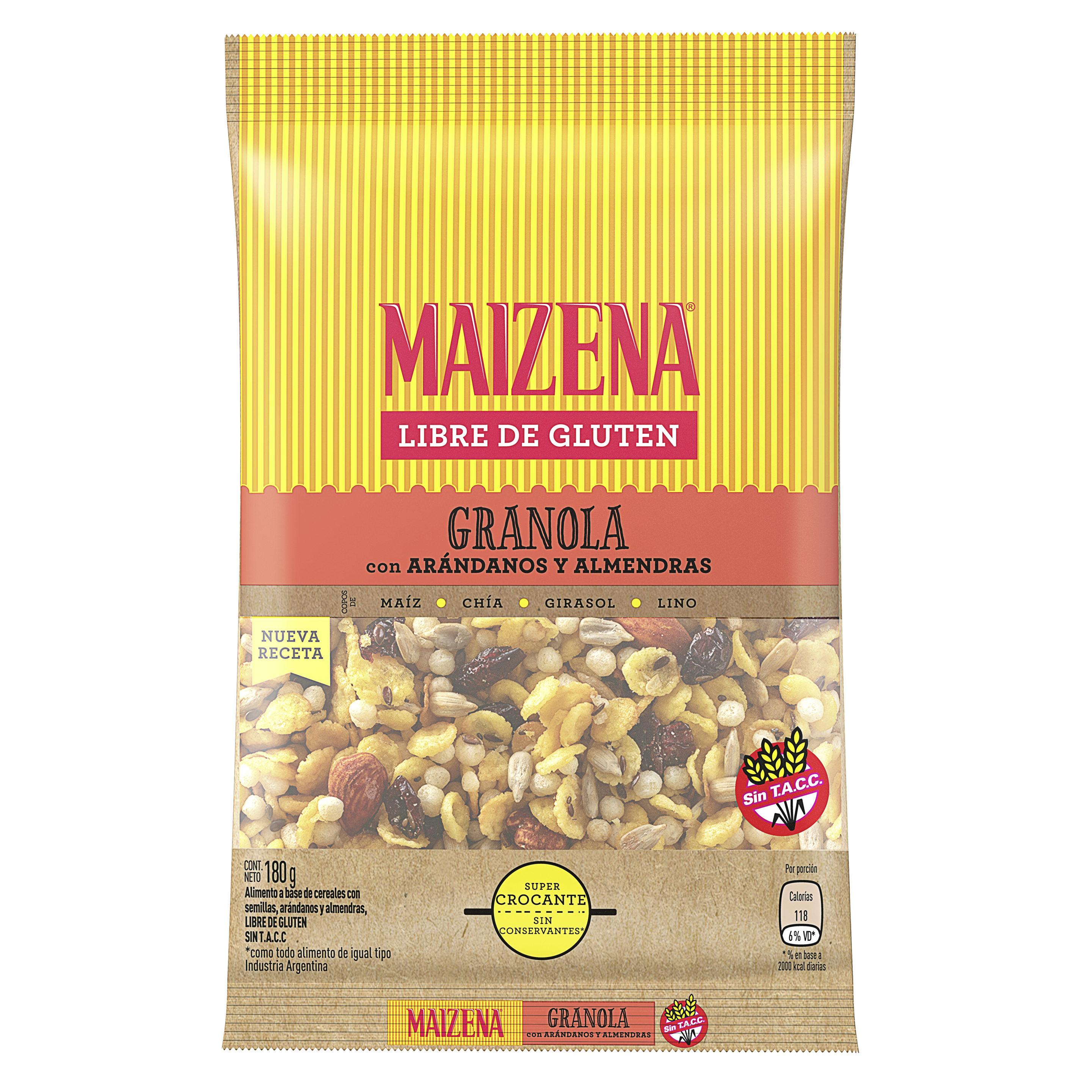 Premezcla de bizcochuelo sabor Chocolate sin TACC - Maizena