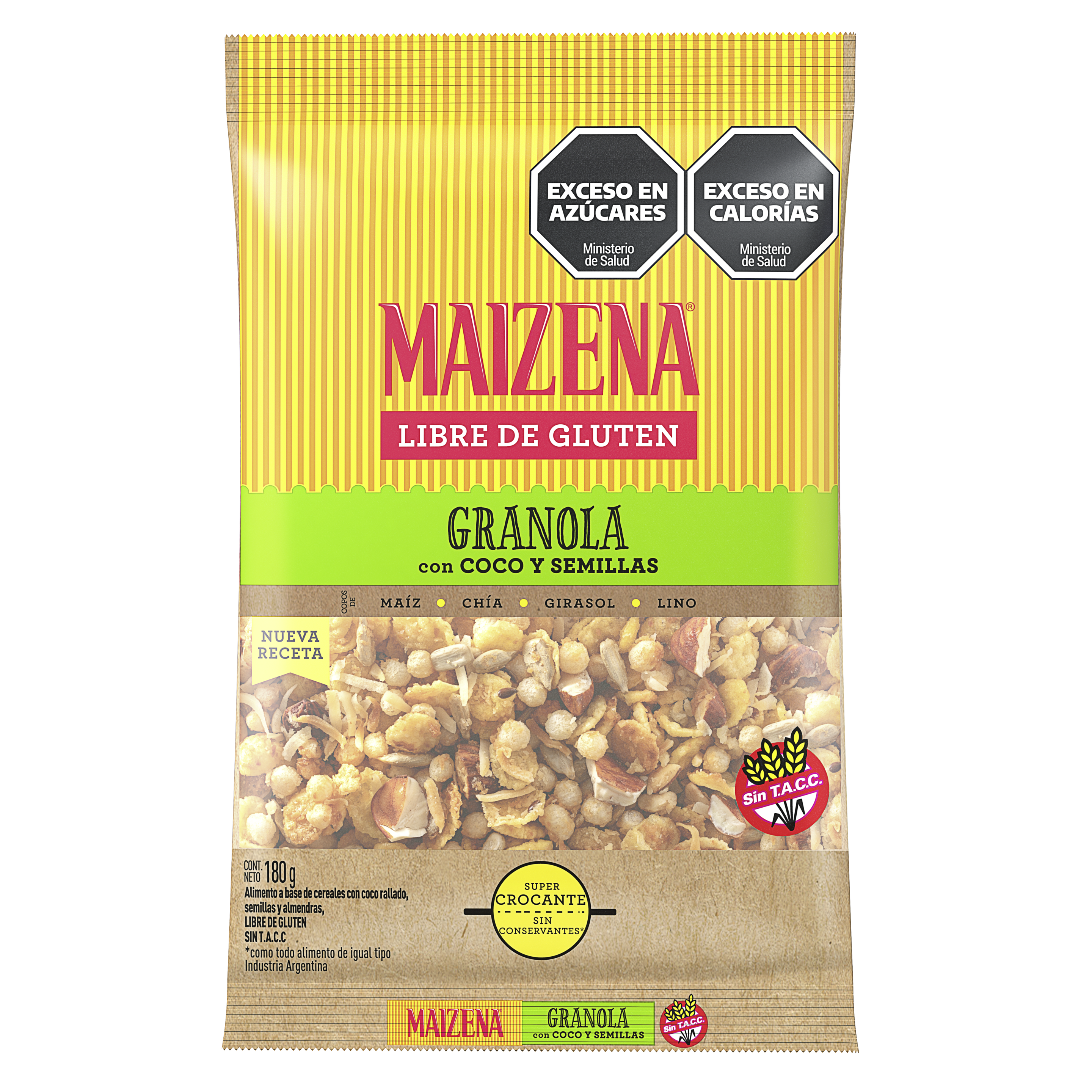 Premezcla de bizcochuelo sabor Chocolate sin TACC - Maizena