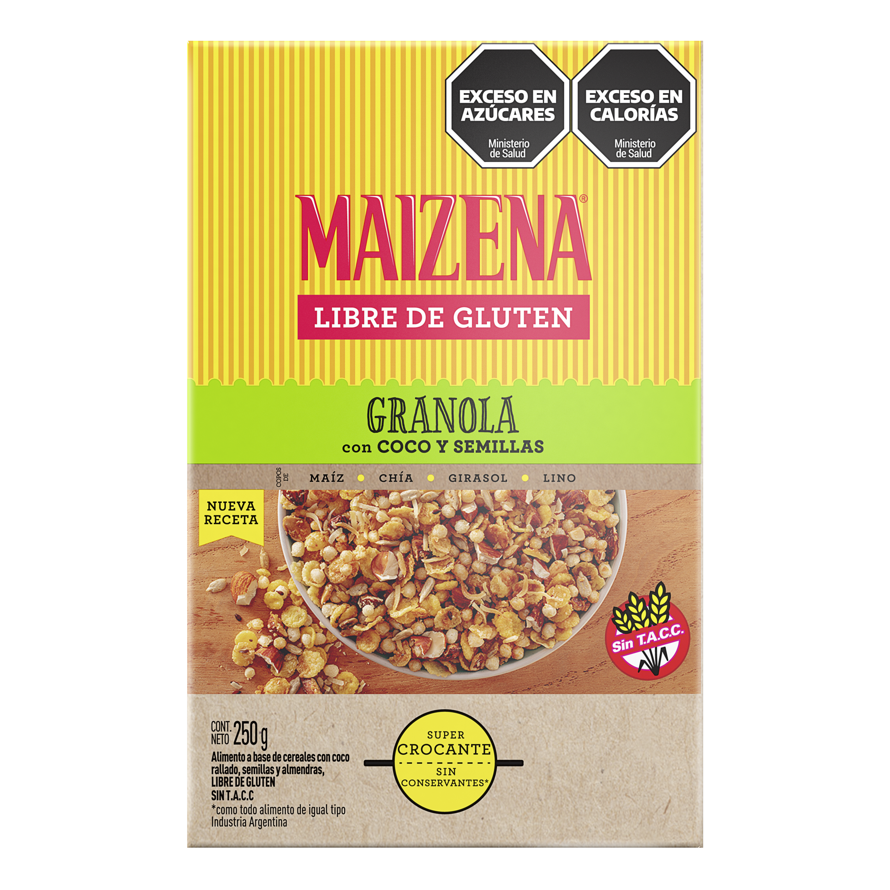 Premezcla de bizcochuelo sabor Chocolate sin TACC - Maizena