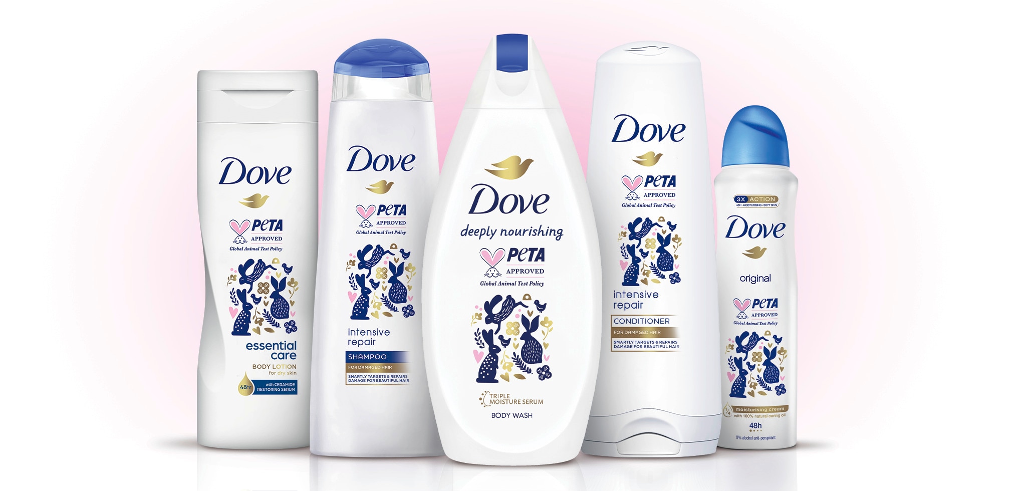 Dove and PETA: Together Against Animal Testing - Dove