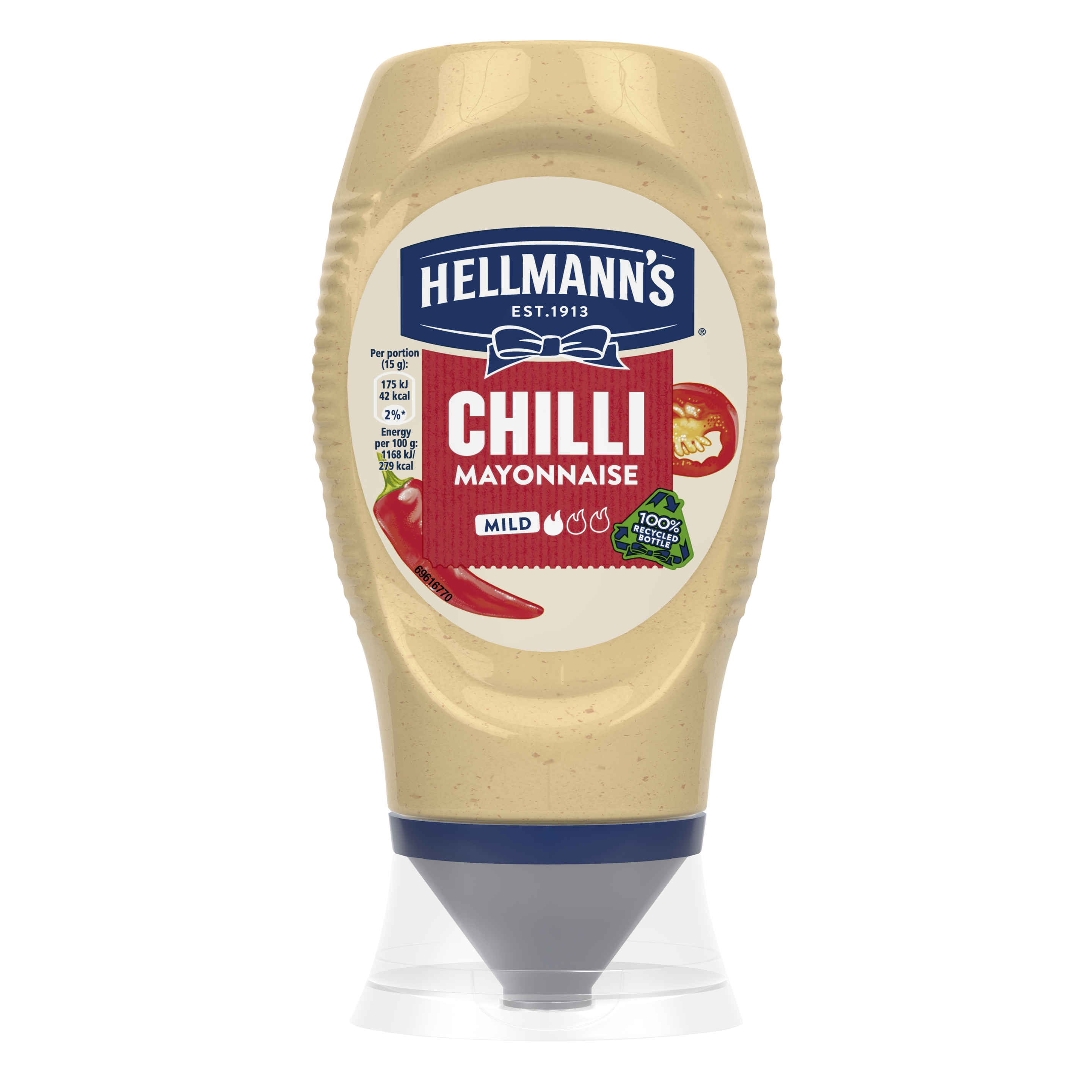Hellmann's Squeezy mayonnaise Chilli 250ml