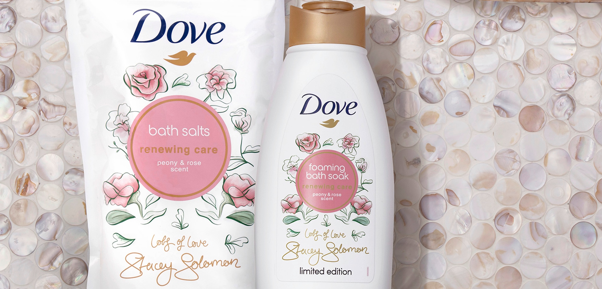 Dove Bath products